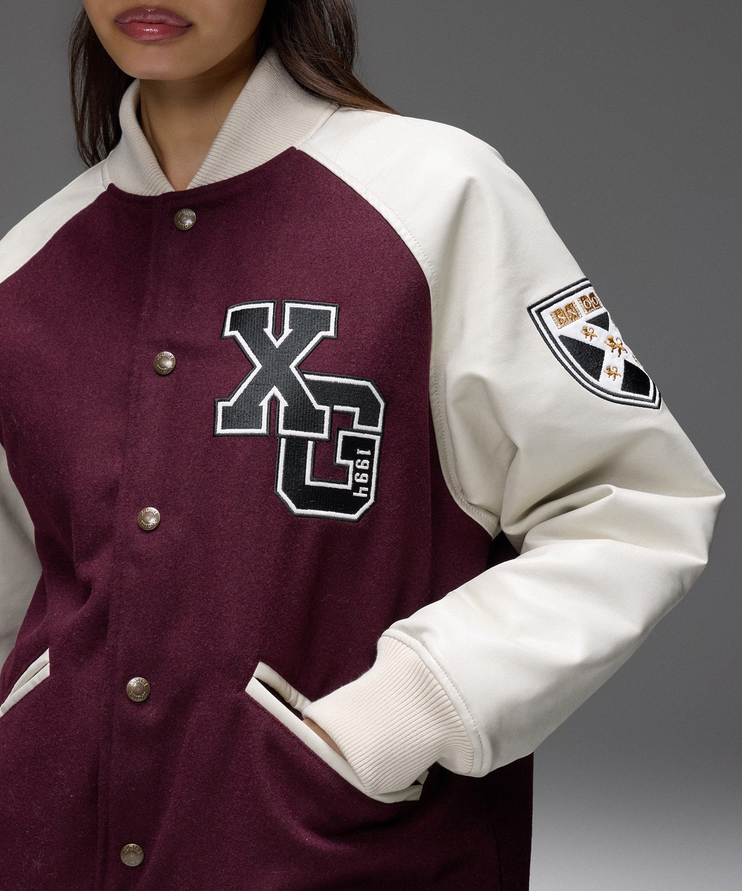 FACE PATCH STADIUM JACKET