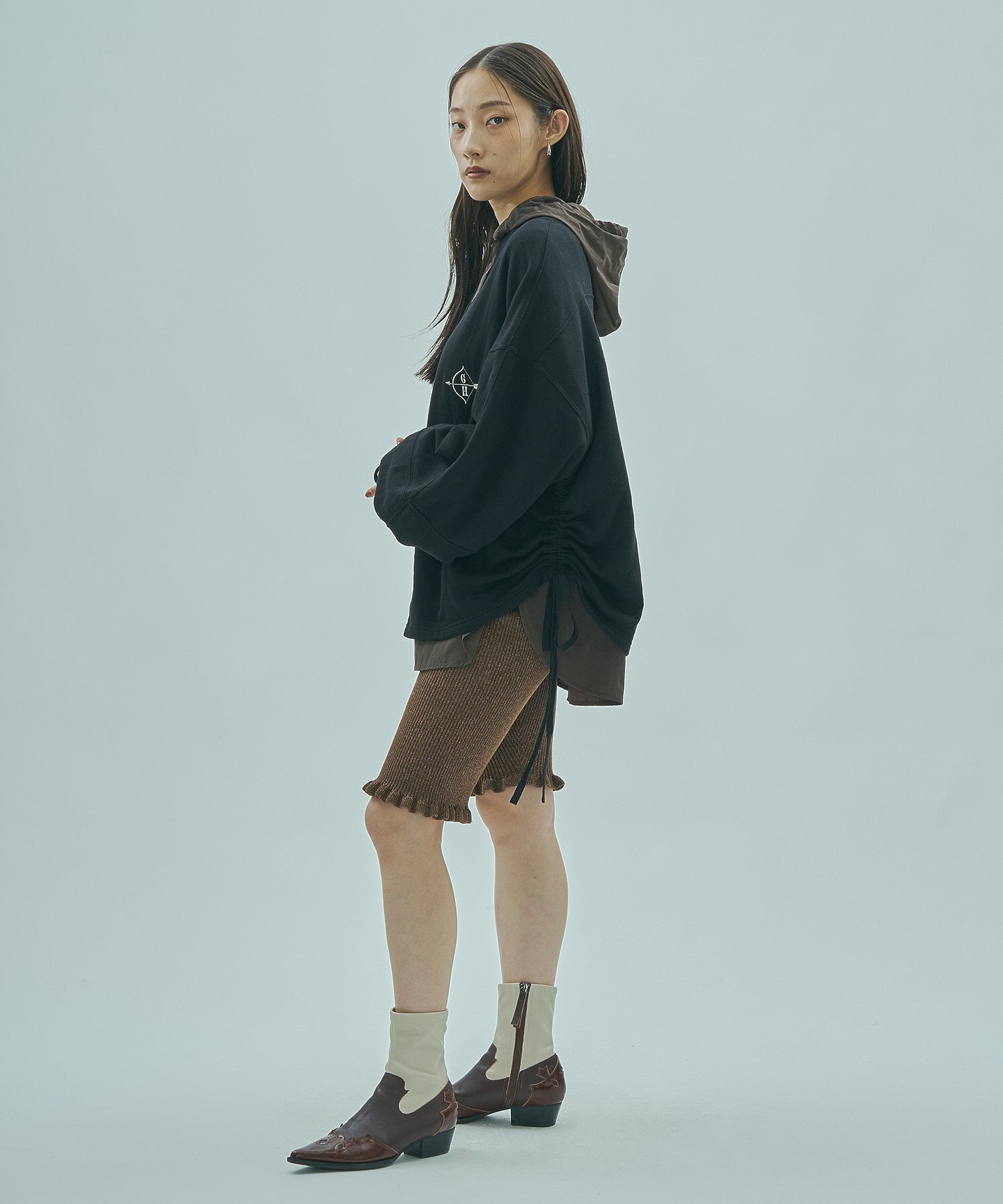 model:163cm 着用サイズ:ONE SIZE