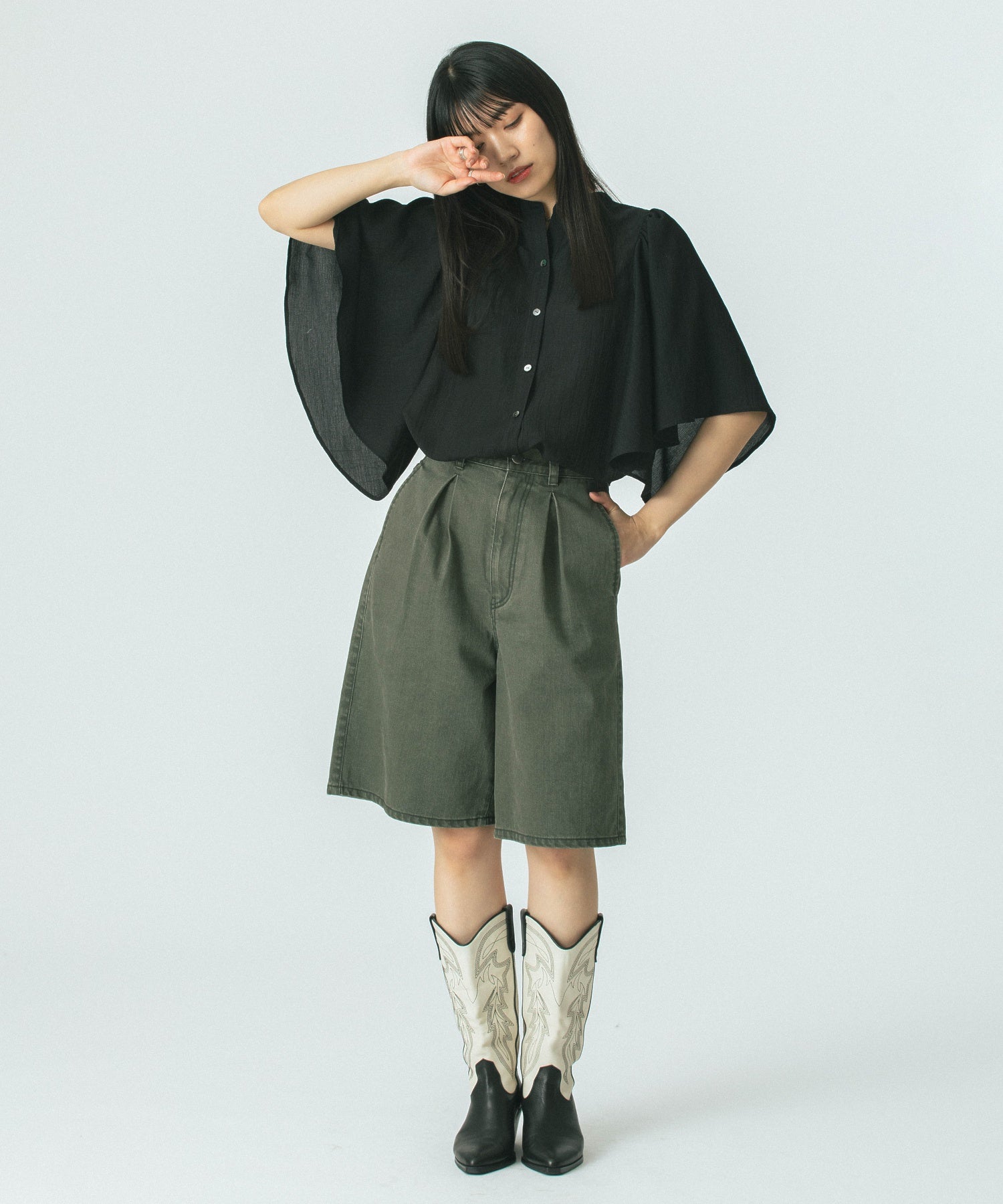 model:167cm 着用サイズ:ONE SIZE