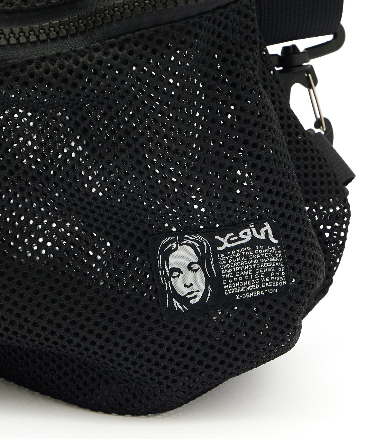 FACE LABEL 2WAY MESH KNAPSACK