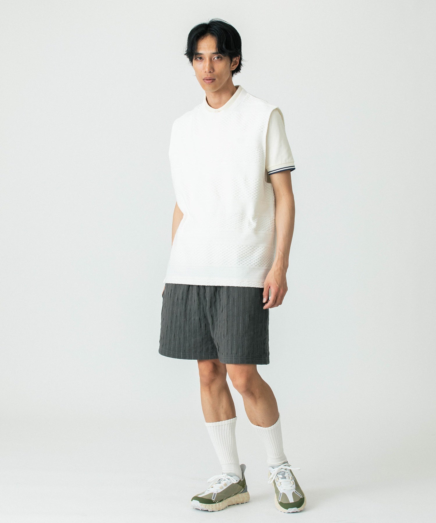 FRED PERRY/フレッドペリー/TWIN TIPPED SHIRT M3600