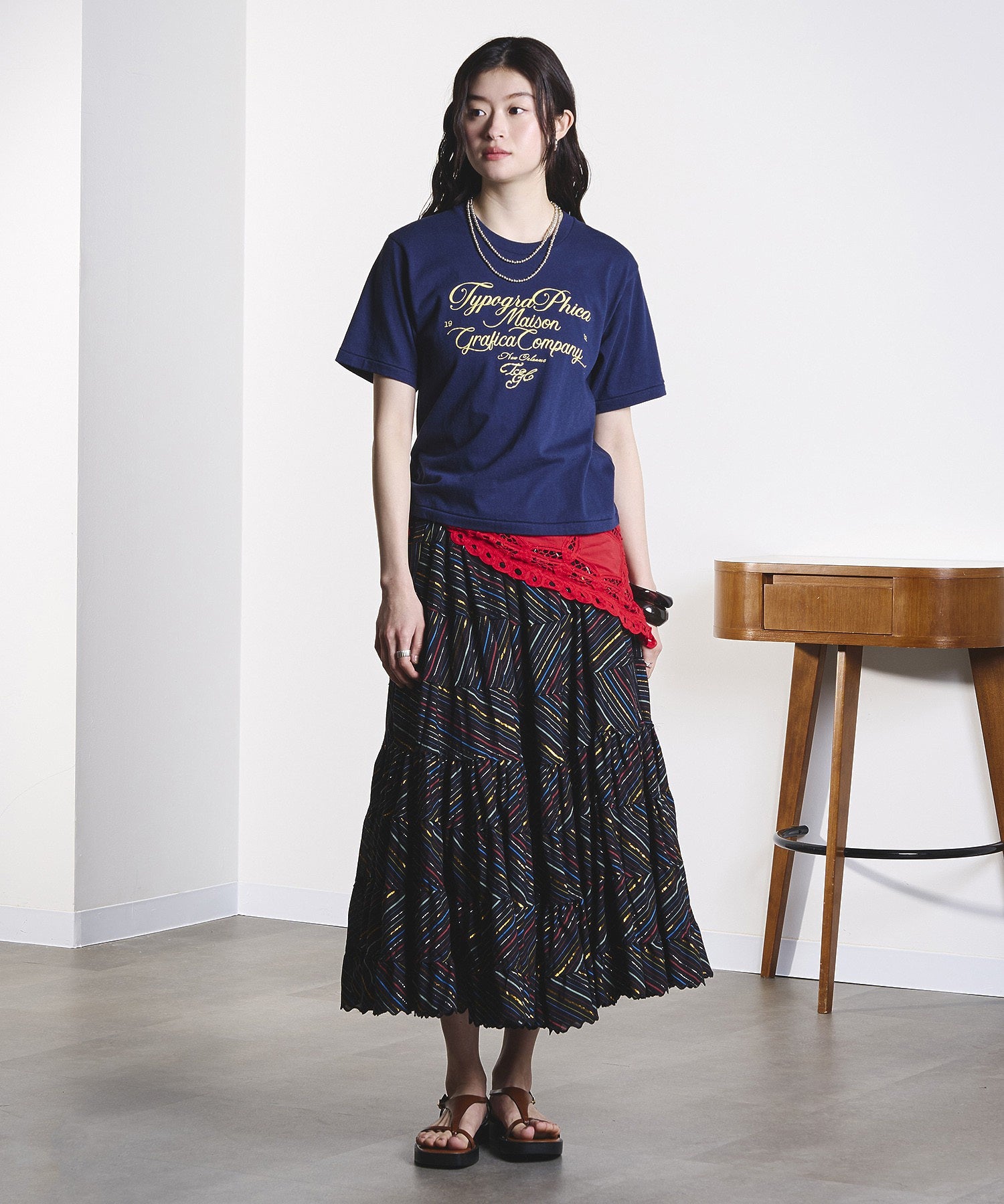 model:171cm 着用サイズ:ONE SIZE