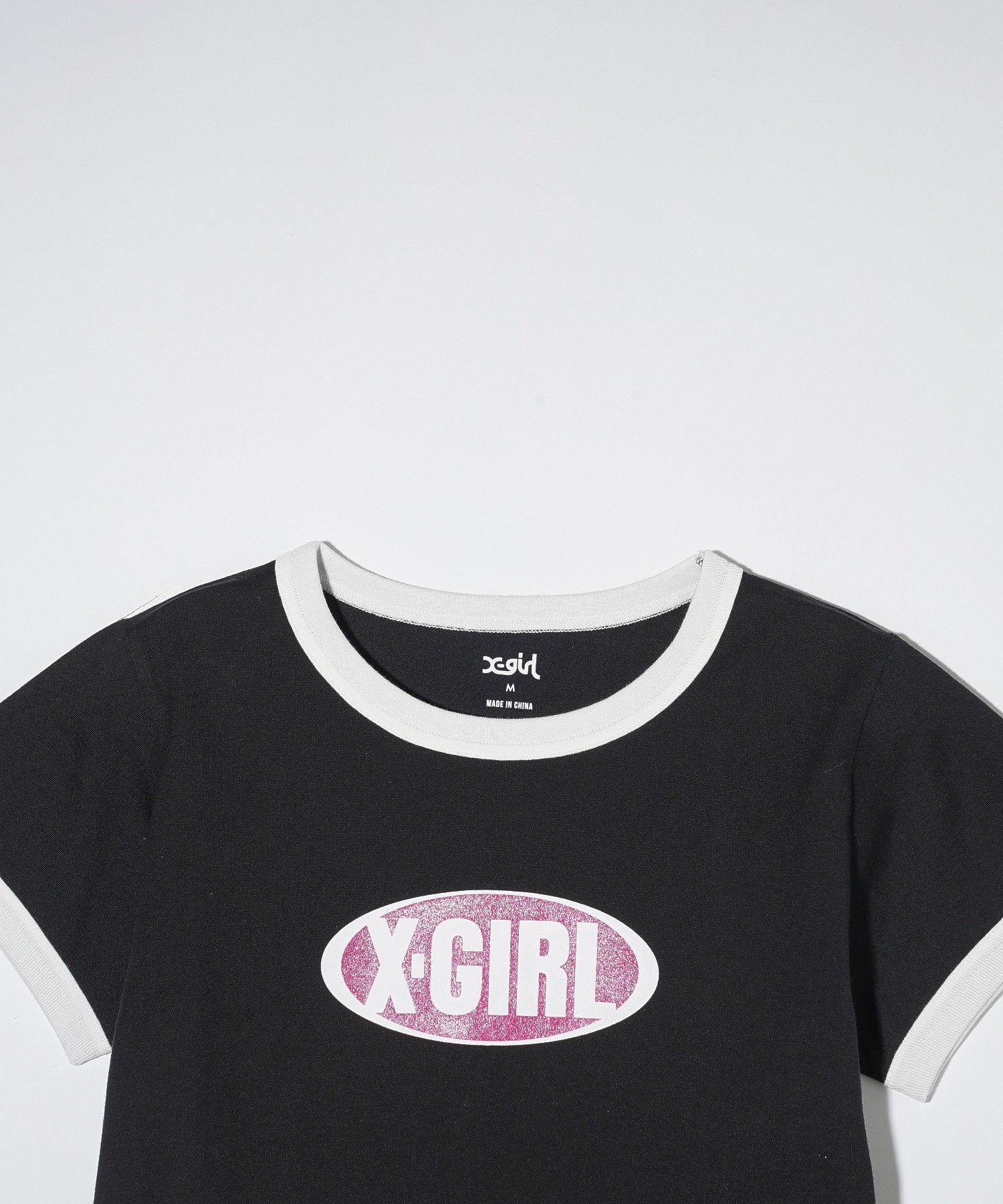 GLITTER OVAL LOGO S/S BABY TEE