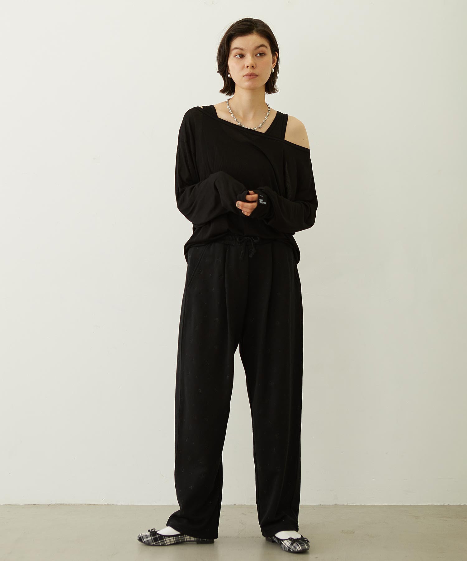 LAYERED LOOK L/S TOP