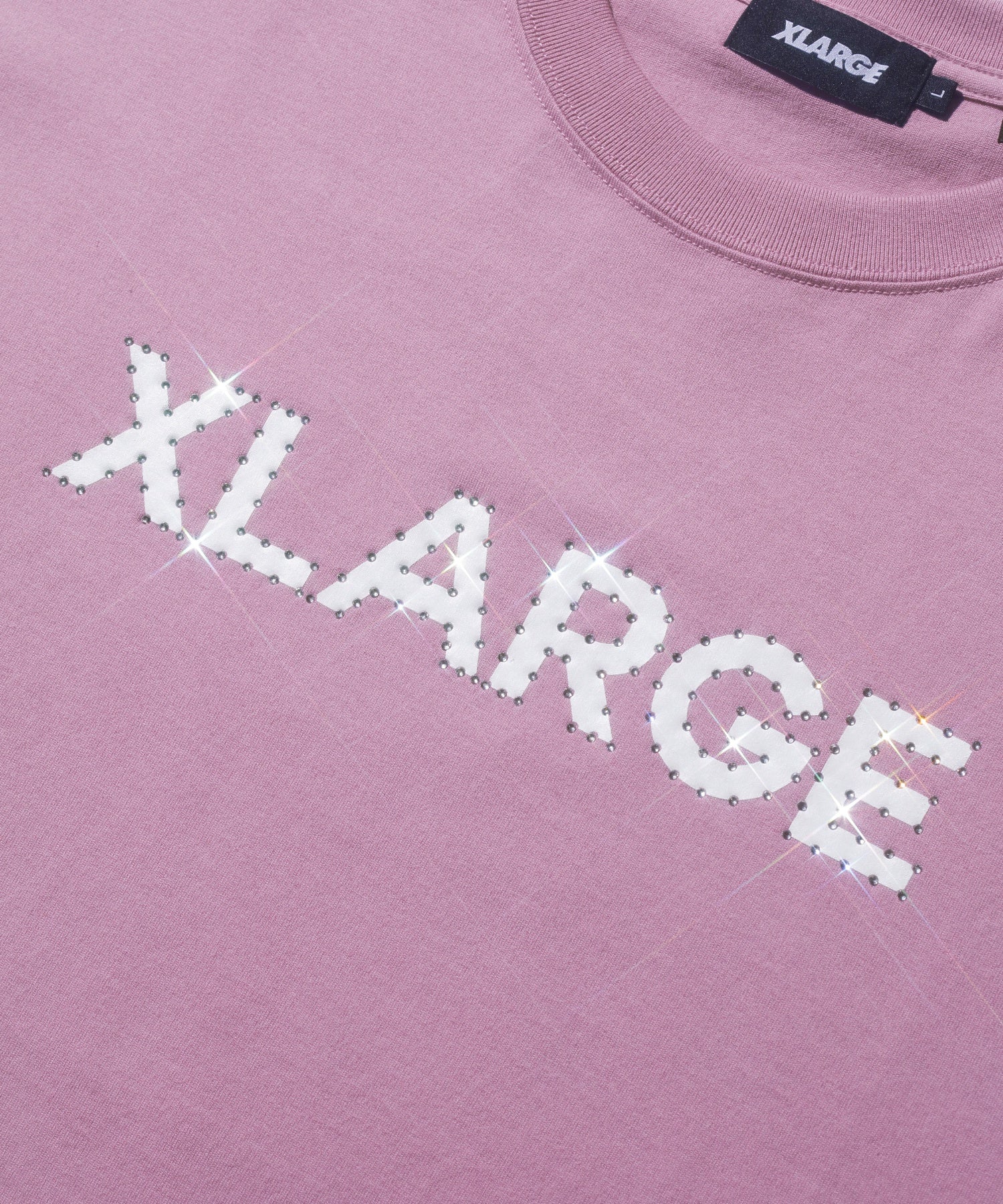 RHINESTONE LOGO S/S TEE