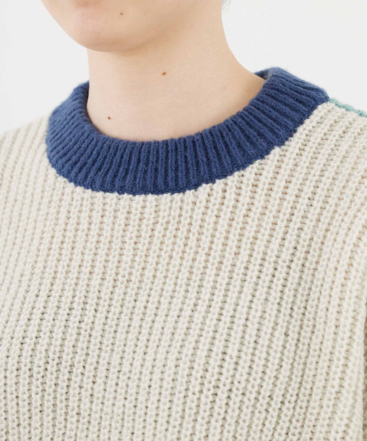 PANELED KNIT TOP MILKFED.