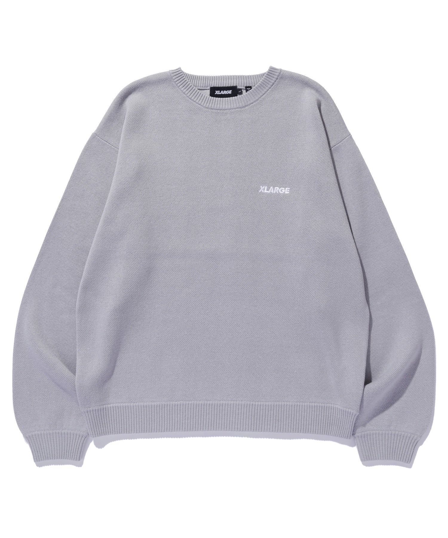 SLANTED OG CREWNECK KNIT TOP