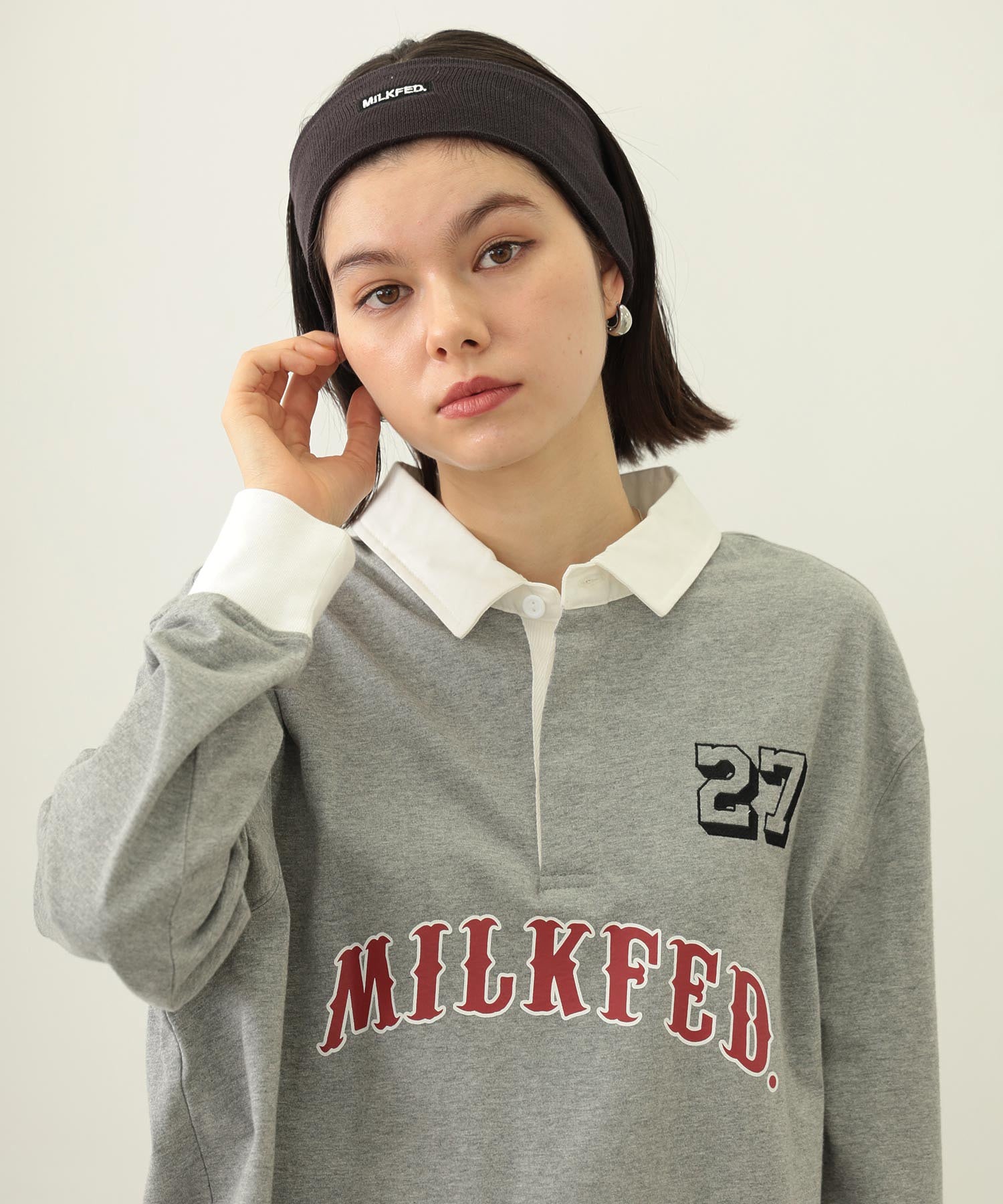 LOGO KNIT HAIR BAND