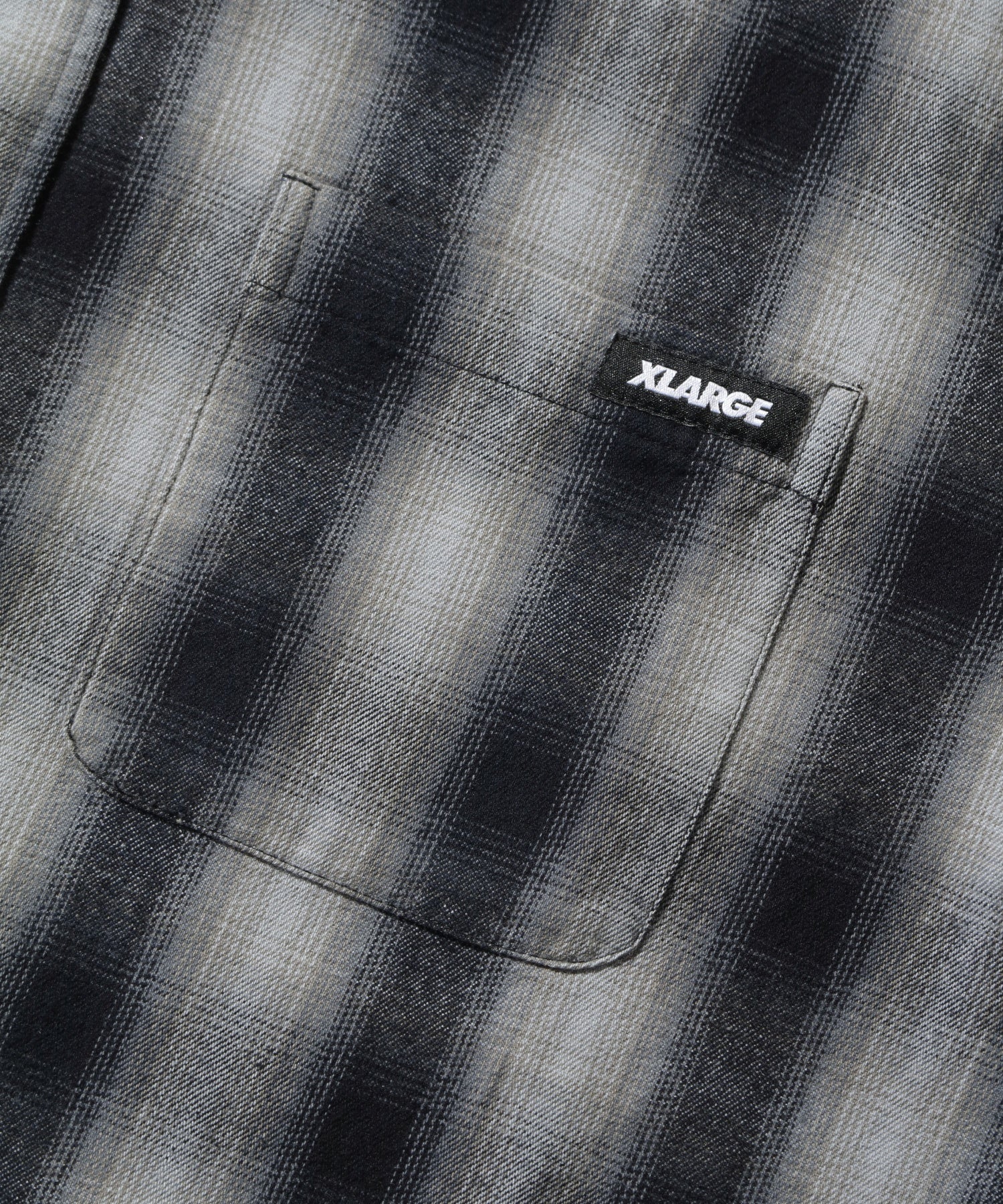 OVERDYED OMBRE CHECK SHIRT