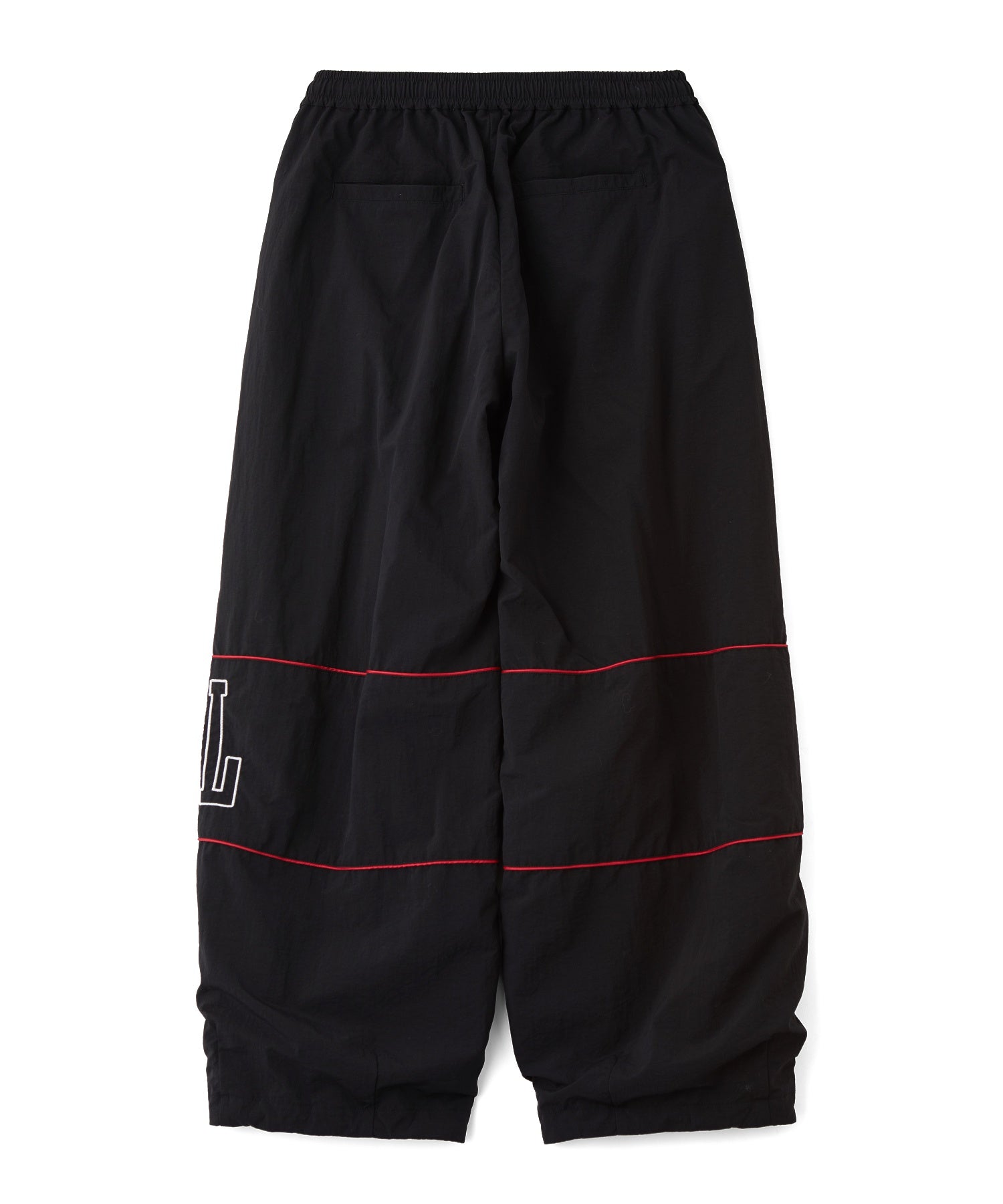 LOGO AND STAR WIDE LEG TRACK PANTS