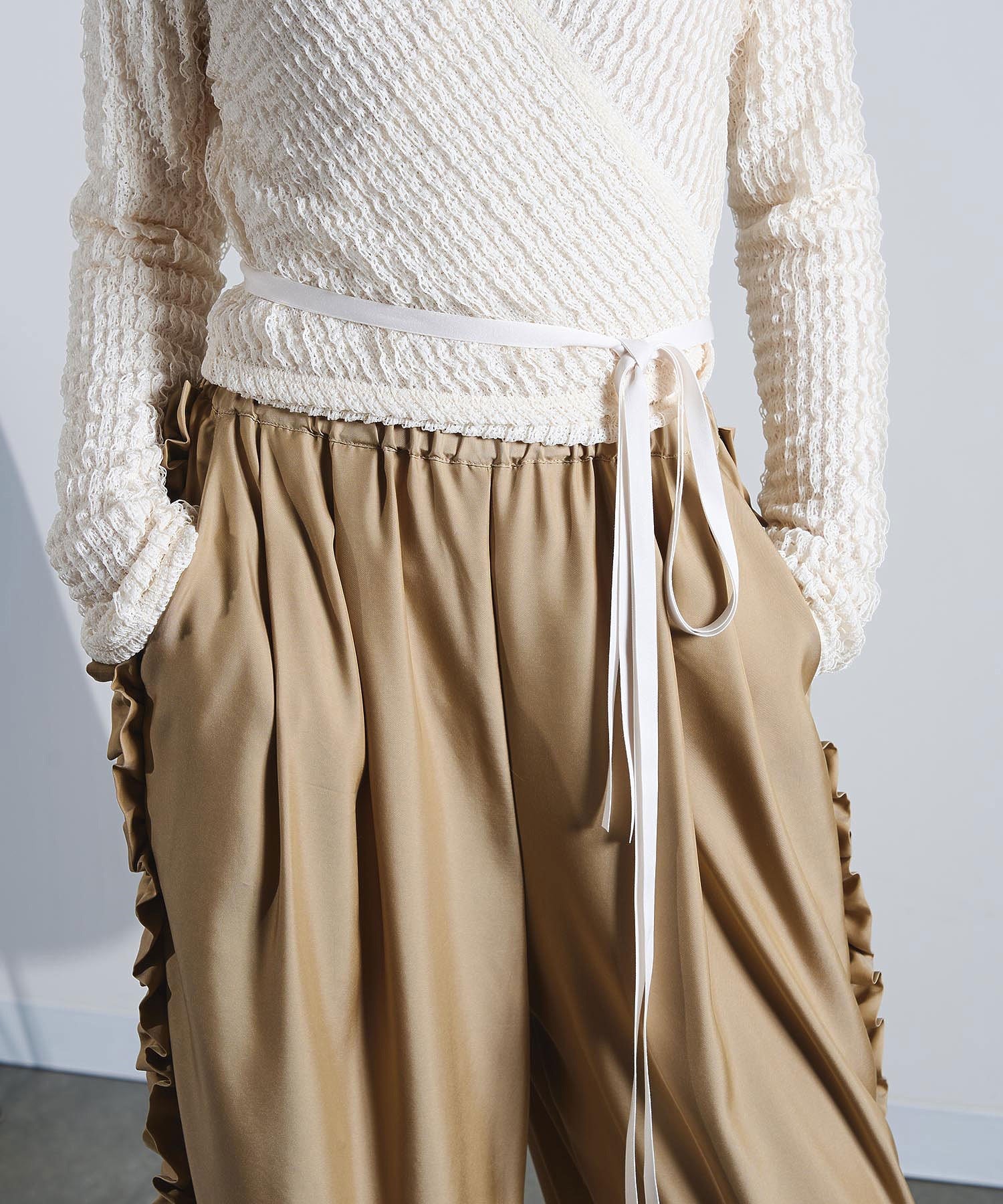 mici/RASCHEL JACQUARD CACHE COEUR