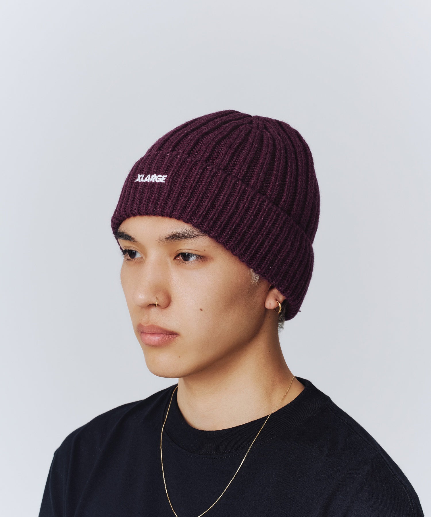 RIB KNIT CAP