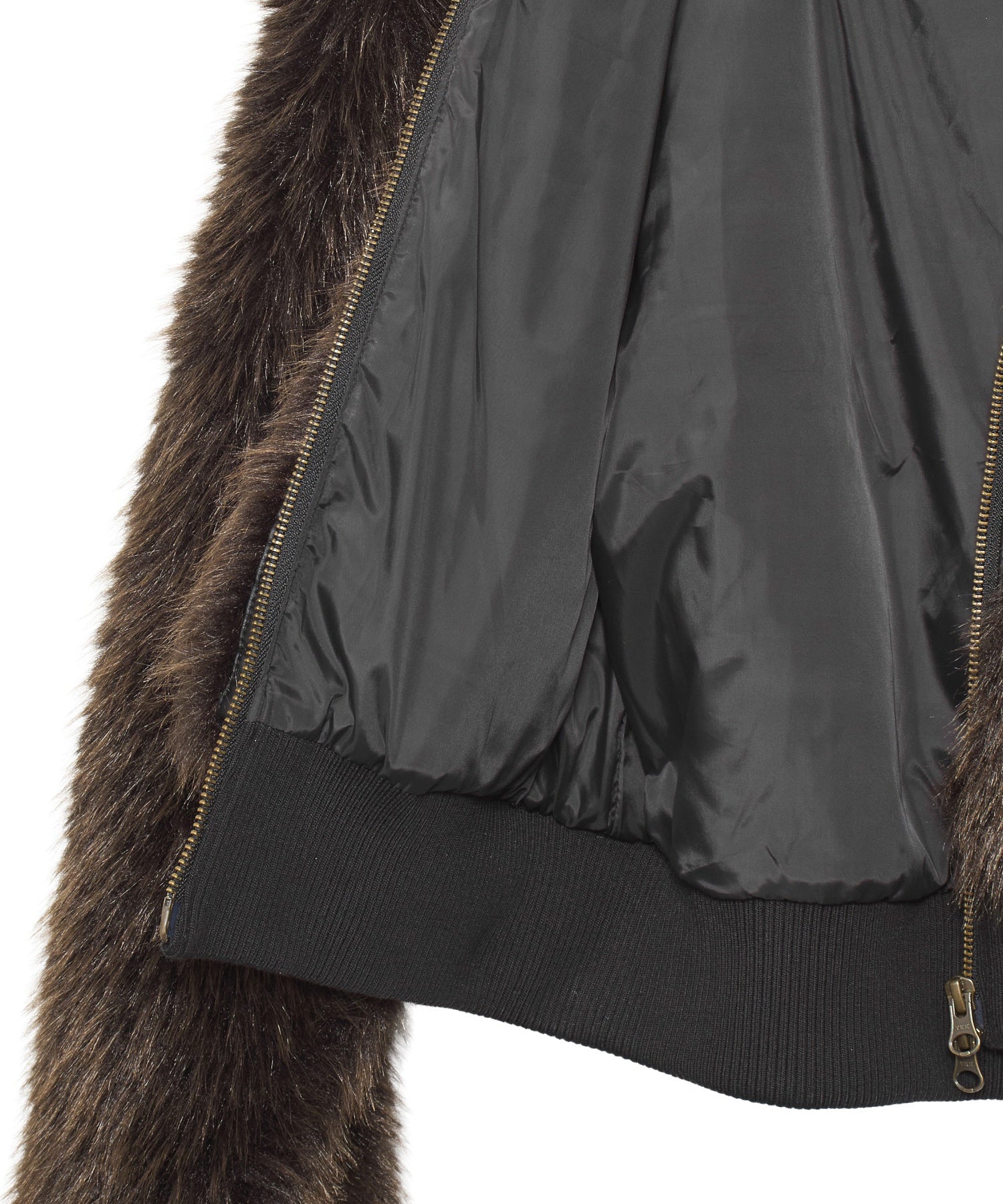 FAUX FUR COMPACT JACKET