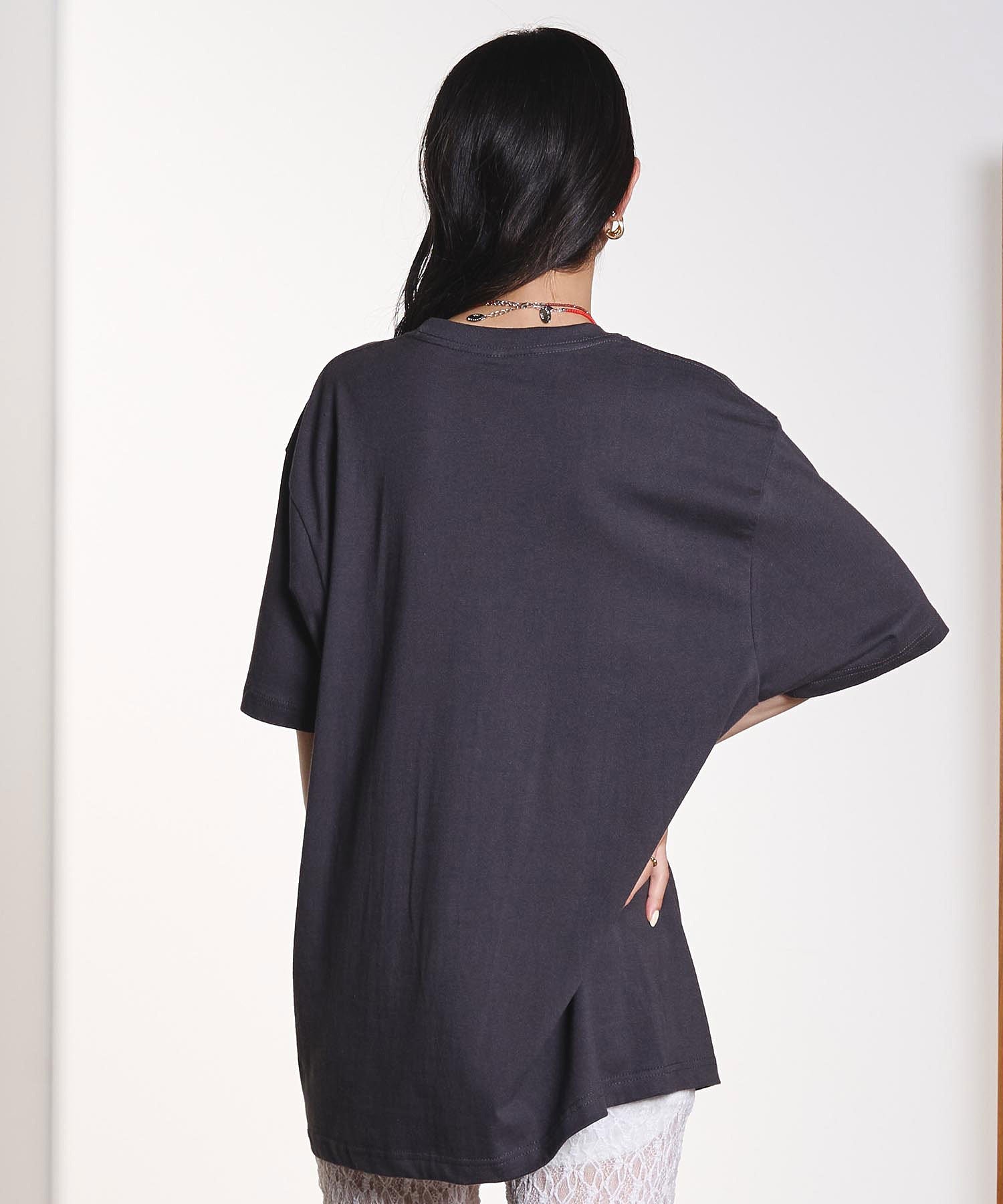 model:163cm 着用サイズ:L
