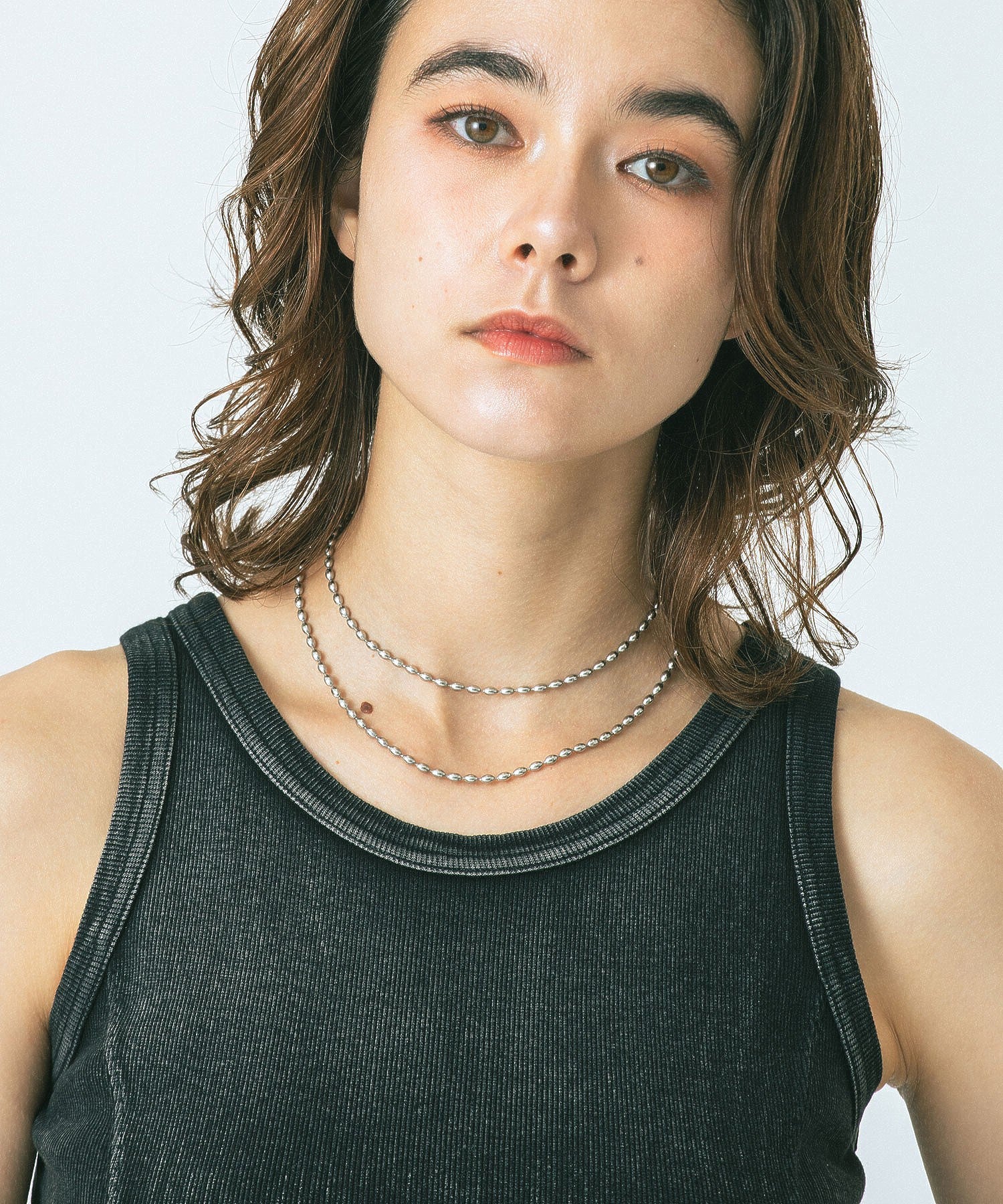 SOAC/DROP CHAIN LONG NECKLACE