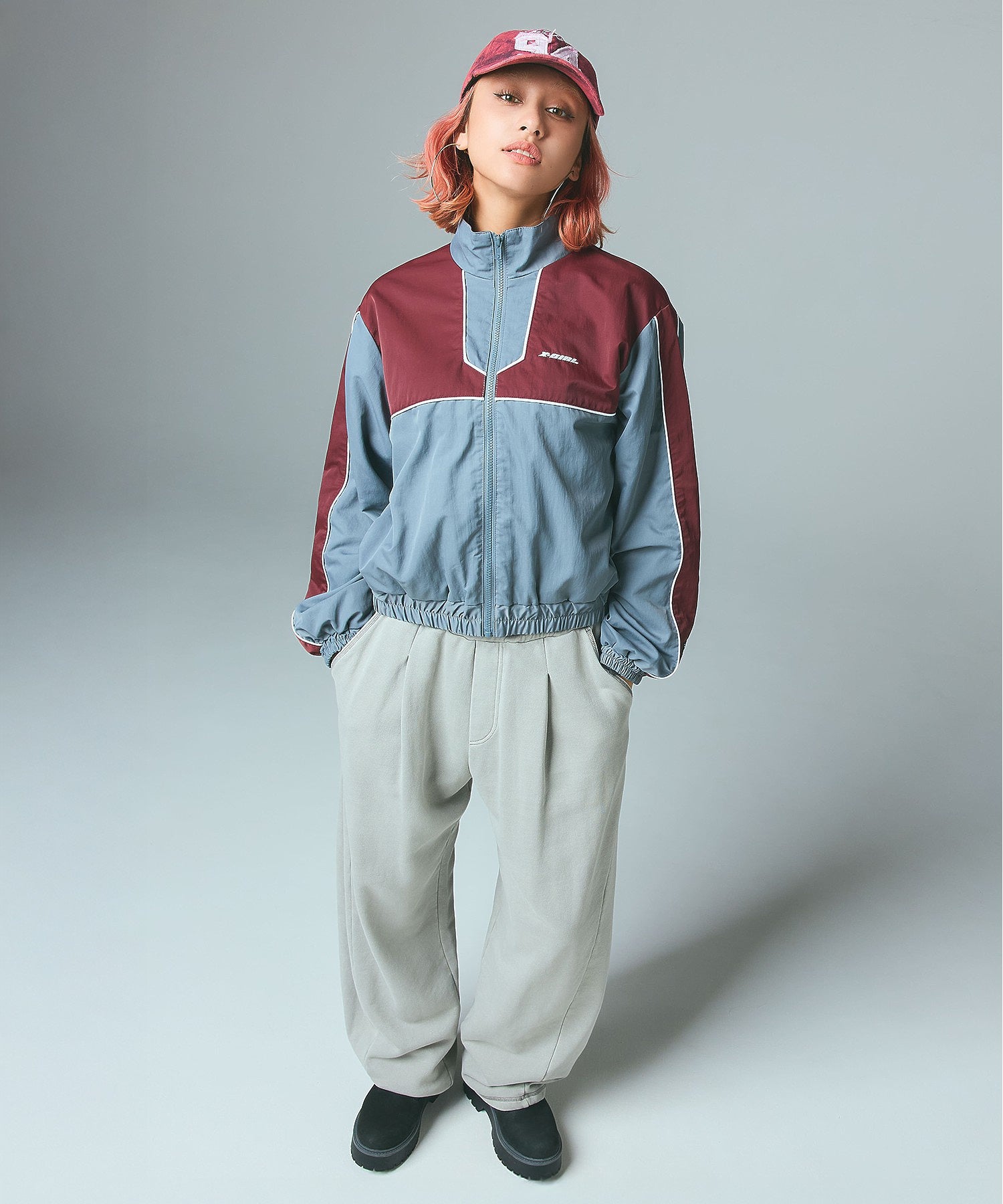 PIGMENT DYED SCRIPT LOGO SWEATPANTS