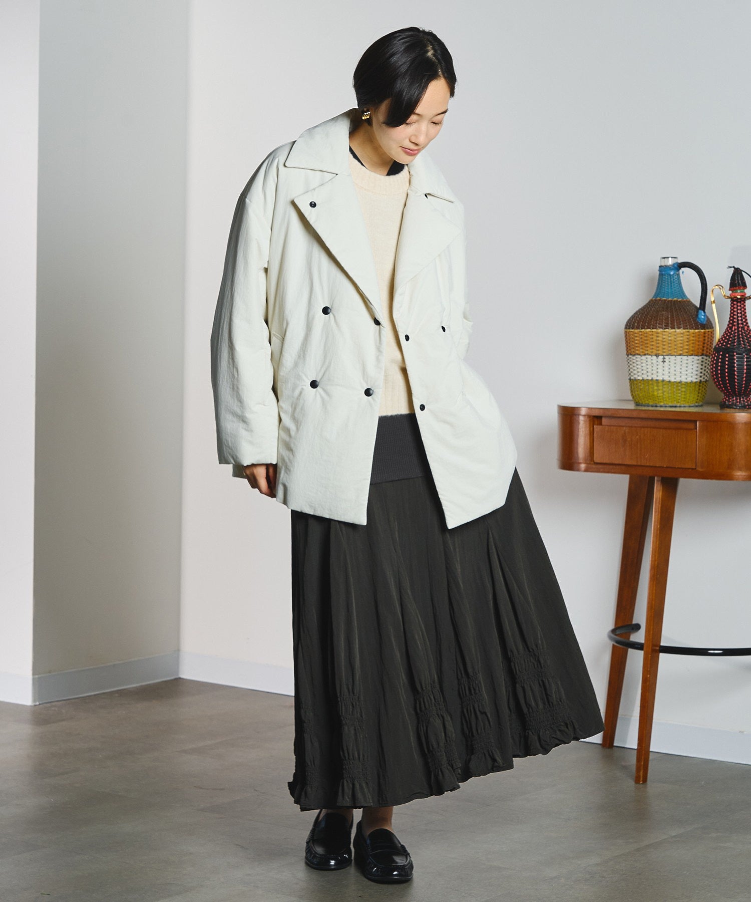 model:166cm 着用サイズ:ONE SIZE