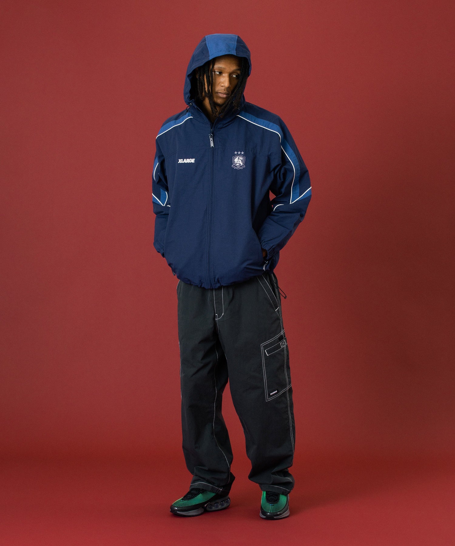 HOODED TRACK JACKET