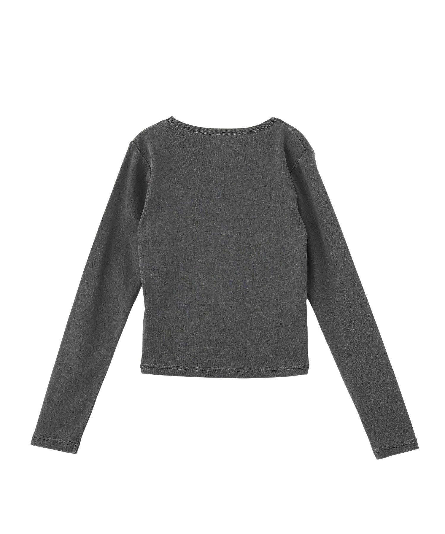 STAR LOGO PATCH FADED L/S COMPACT TOP
