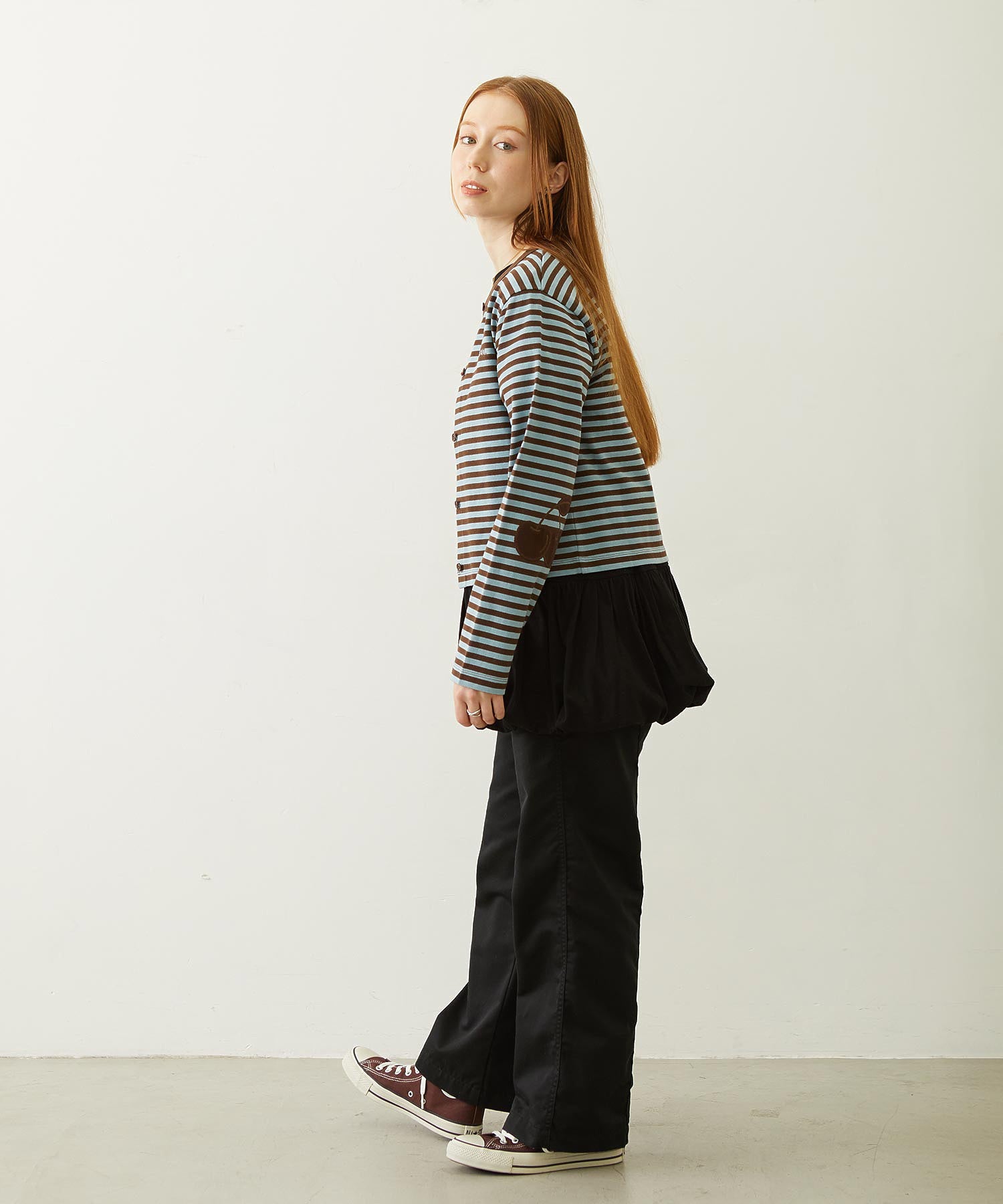 CHERRY ELBOW CARDIGAN
