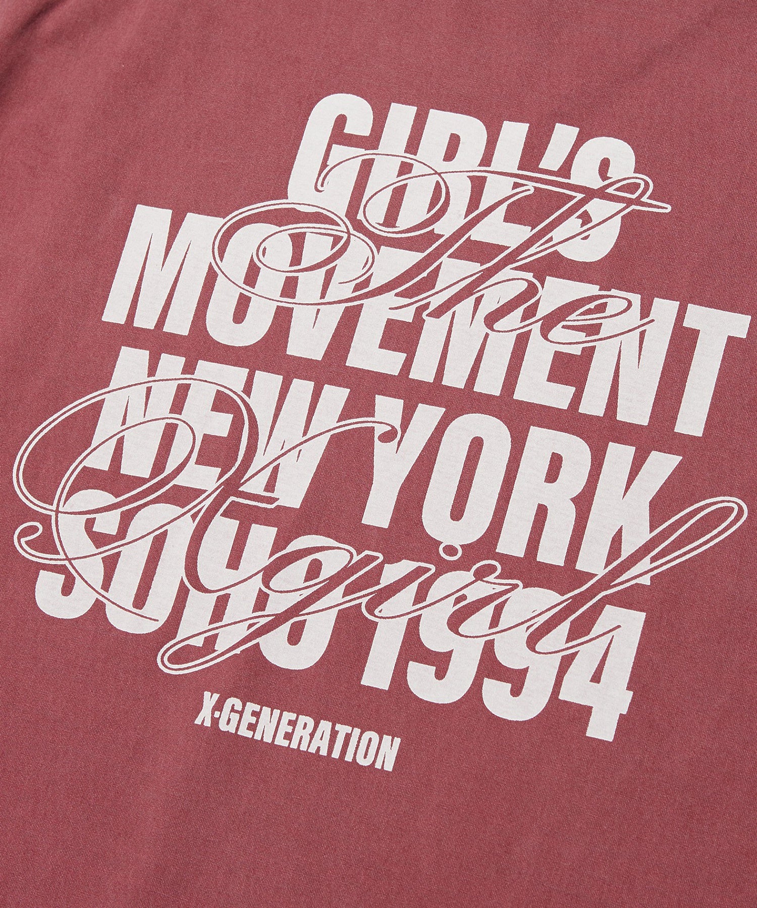 FADED MIX FONT LOGO S/S BIG TEE DRESS