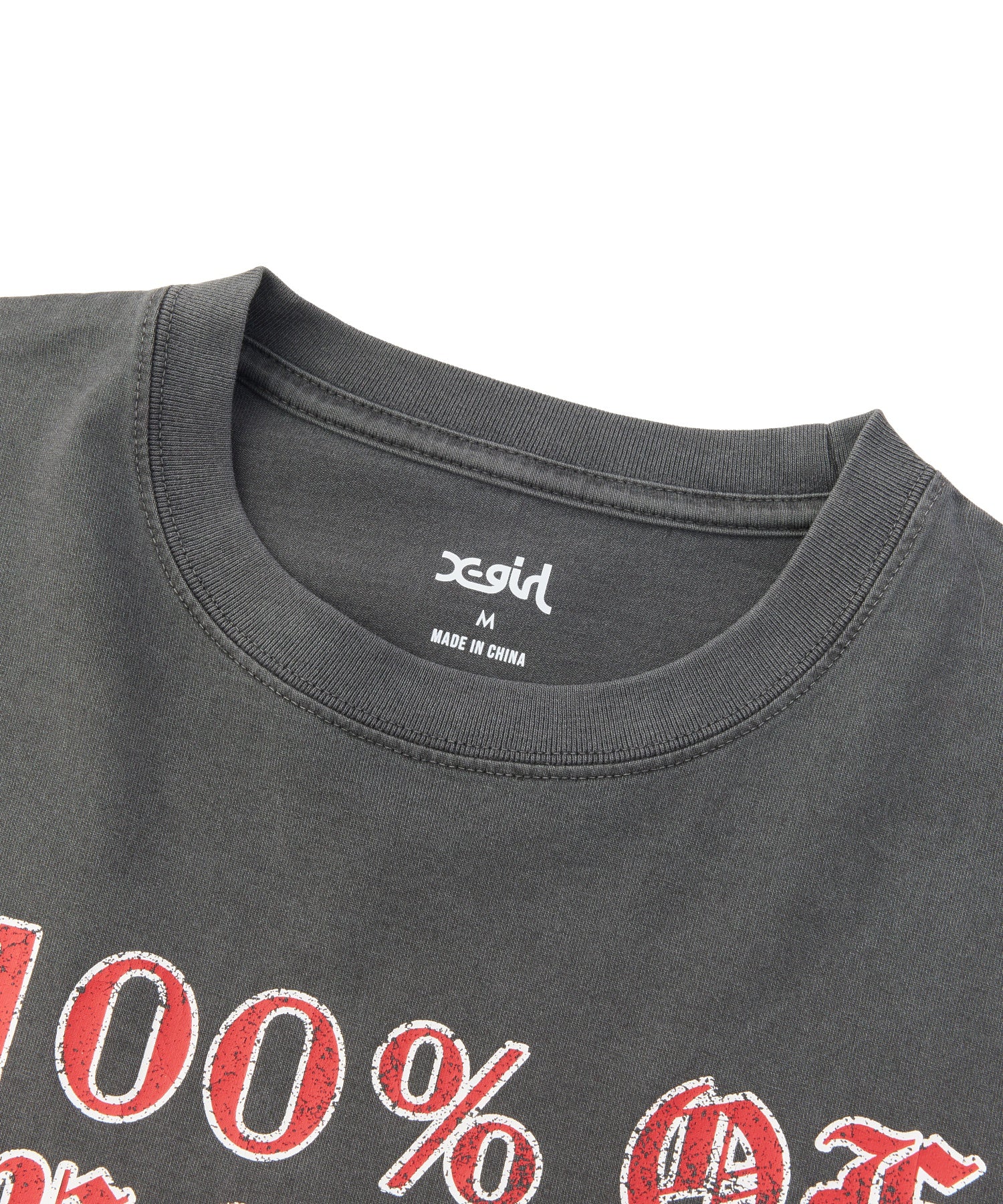 FADED MIX LOGO L/S TEE