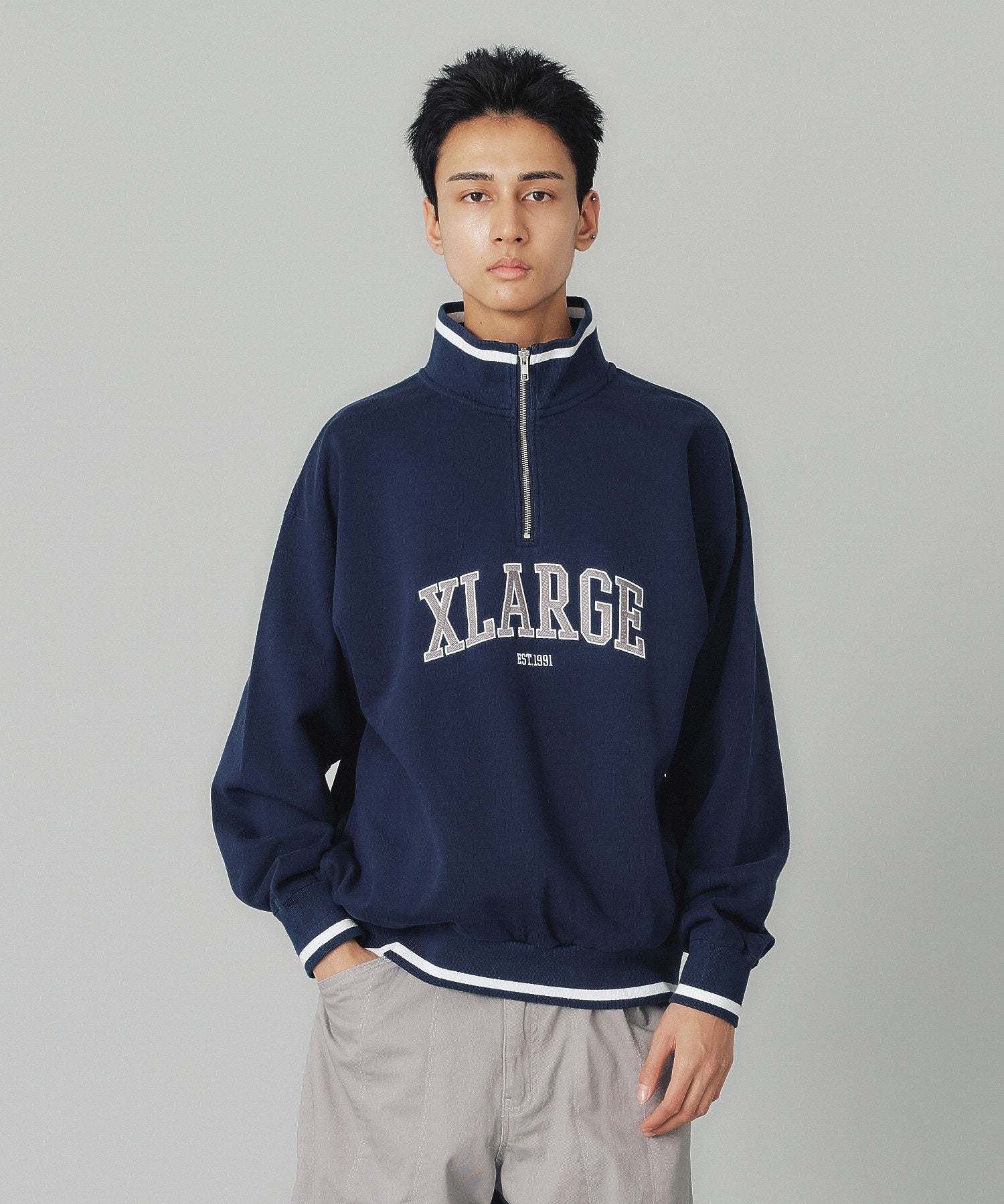 MODEL身長：183cm / 着用サイズ：Lサイズ