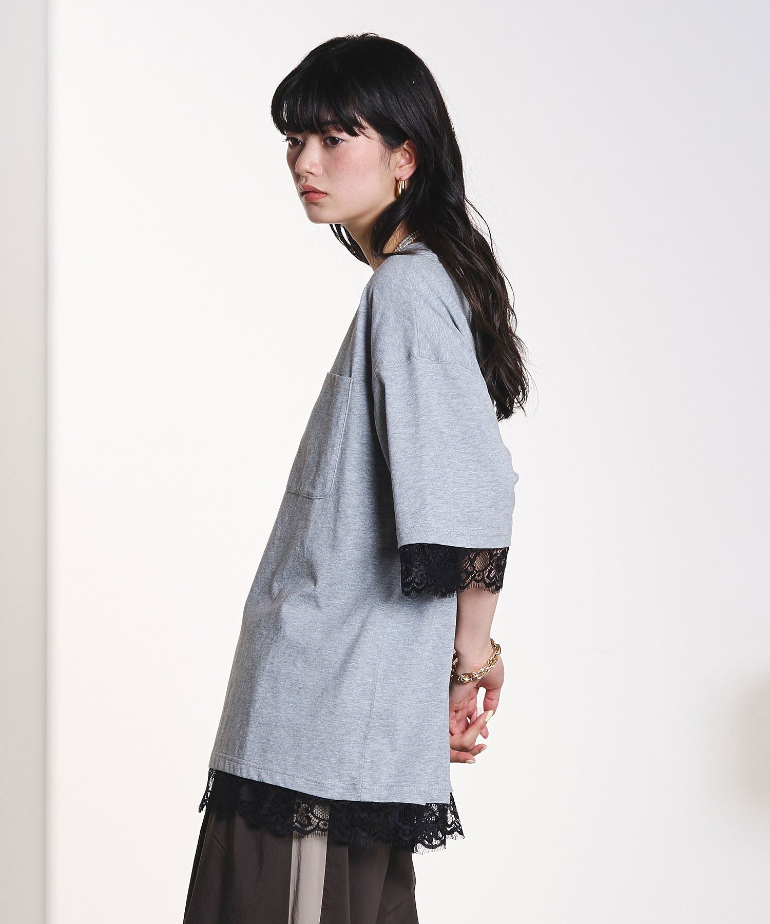 model:163cm 着用サイズ:ONE SIZE