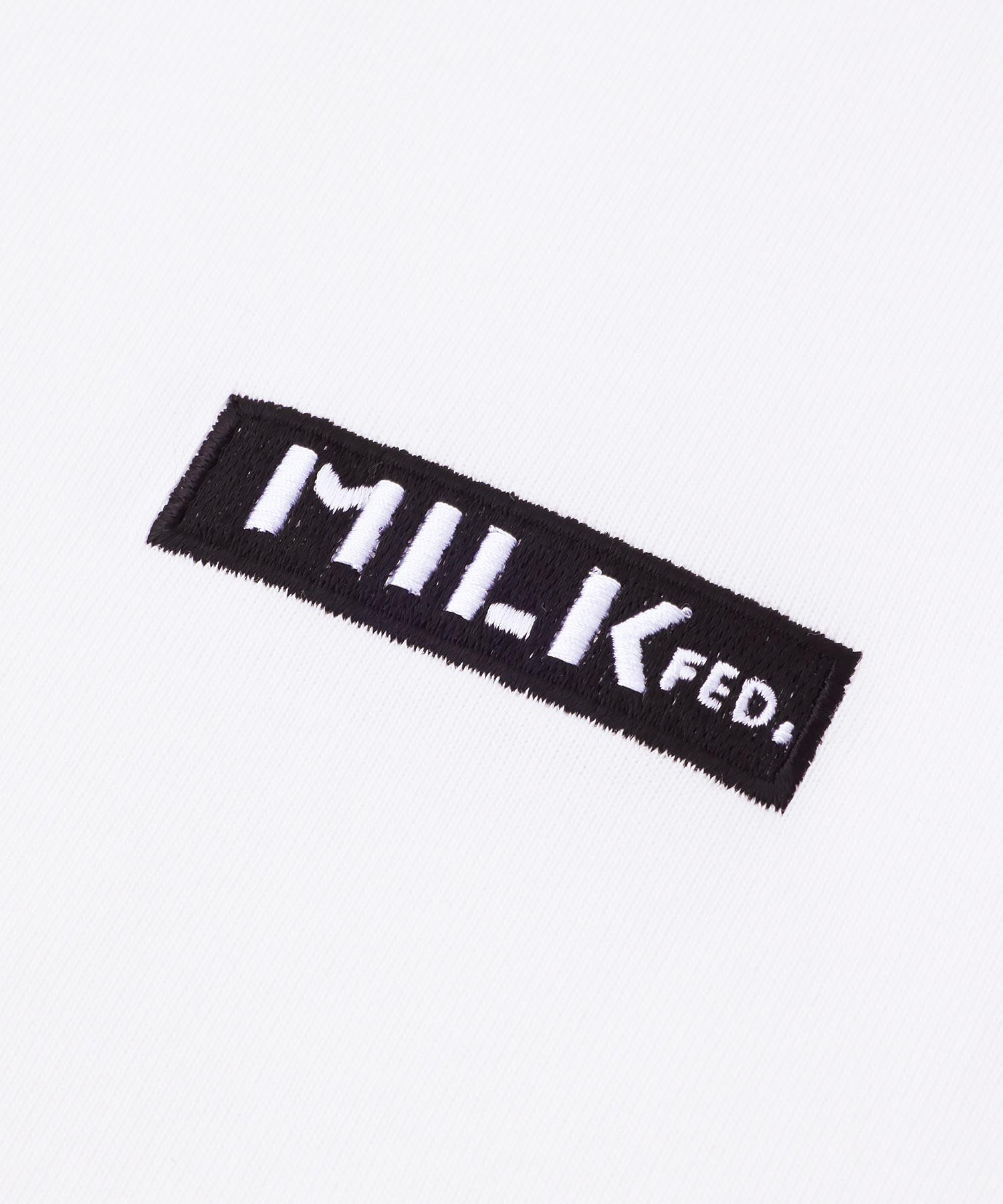 STENCIL LOGO PANELED S/S TOP MILKFED.
