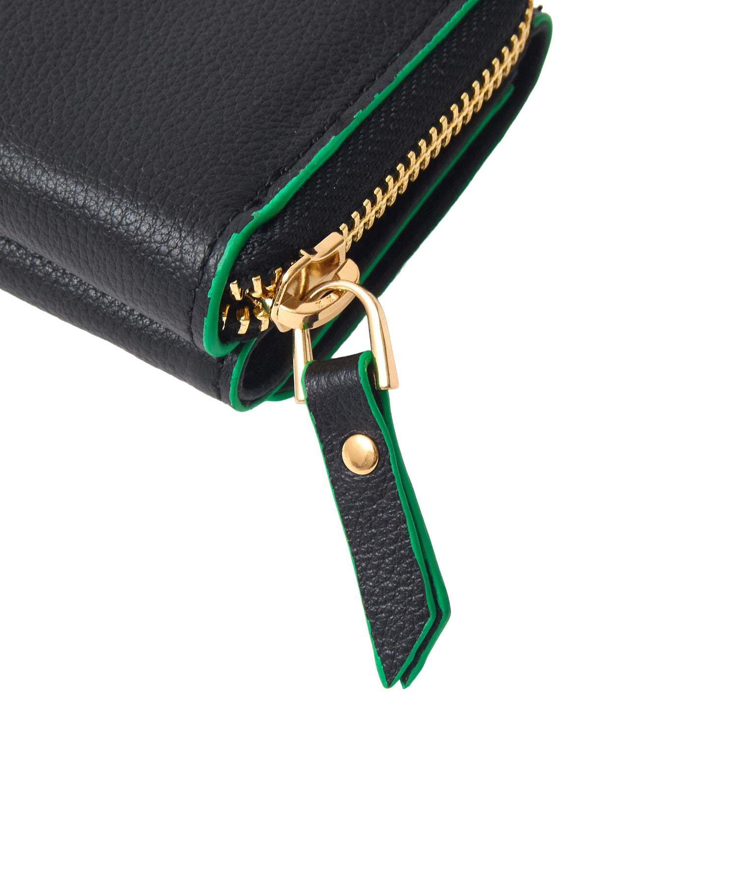 LOGO TRIFOLD LEATHER WALLET