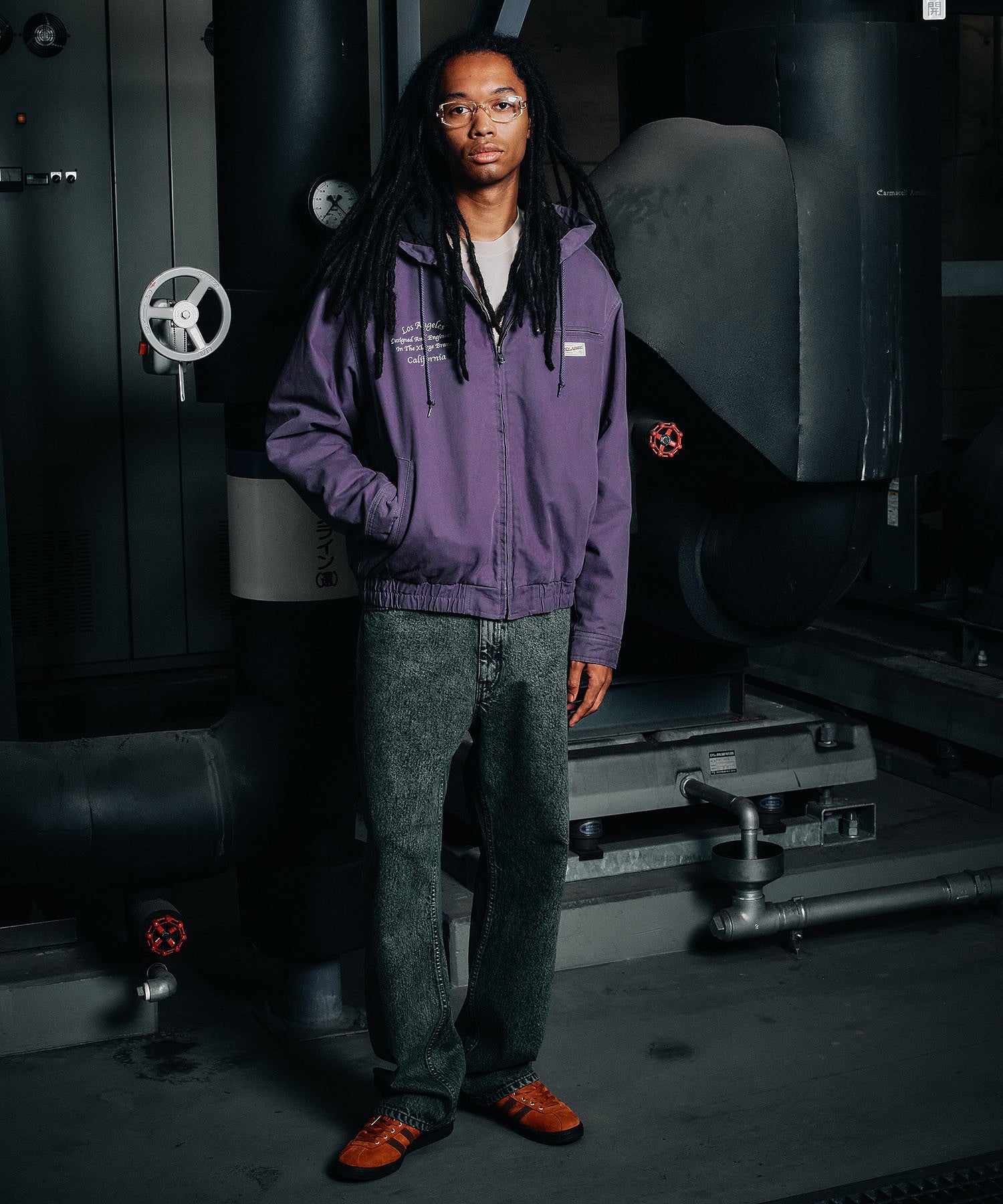 HOODED UTILITY JACKET