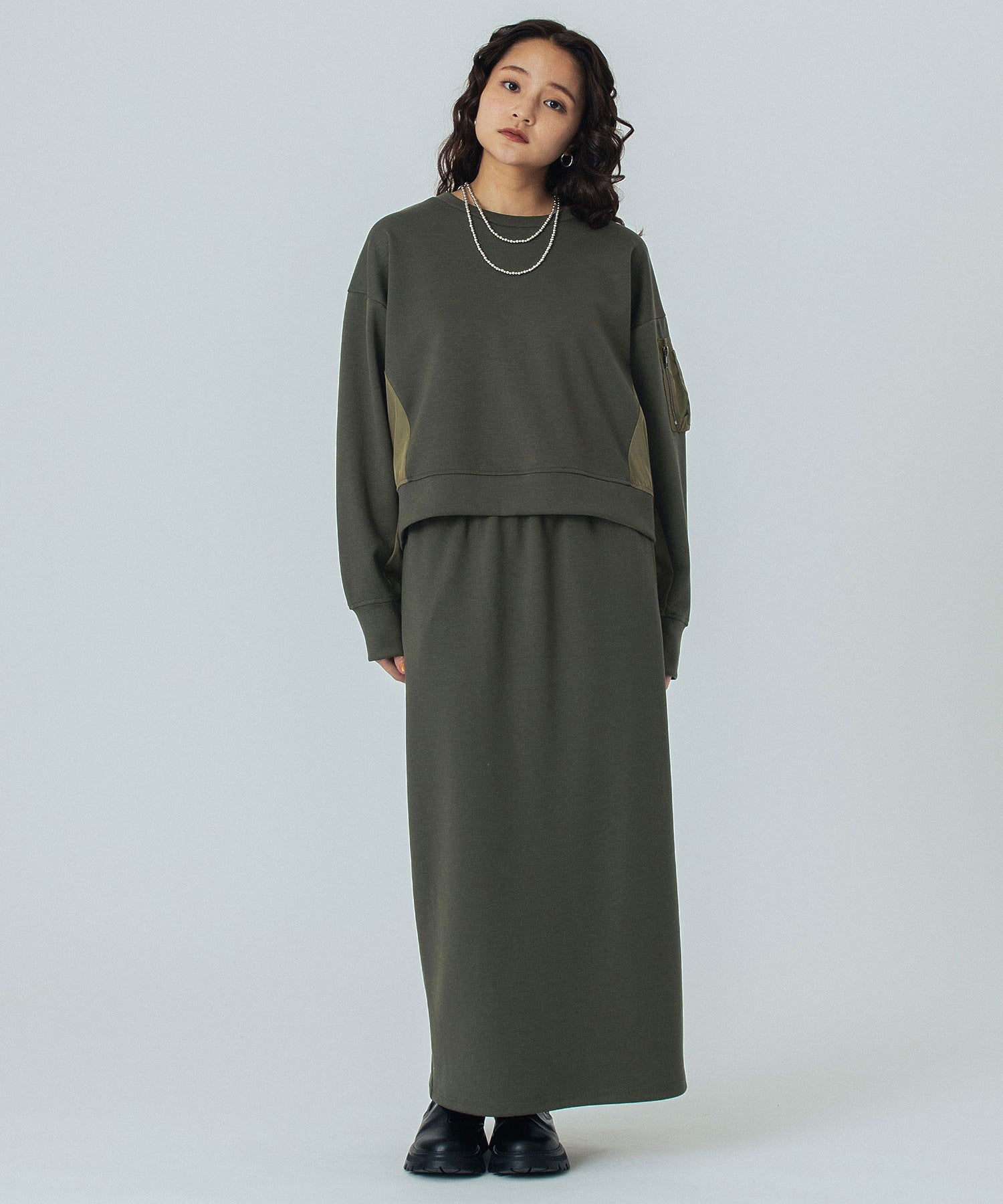 model:160cm 着用サイズ:ONE SIZE