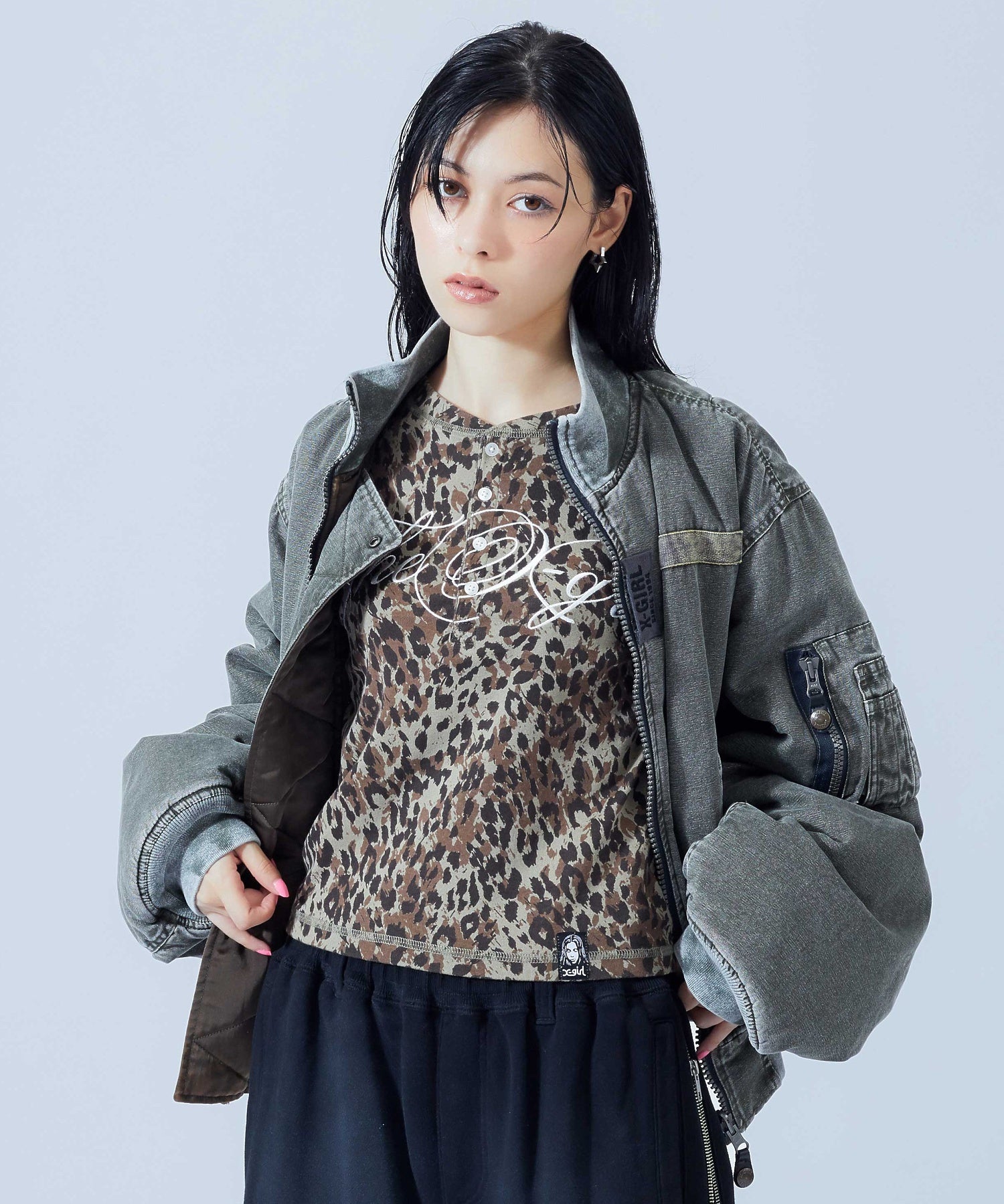 REVERSIBLE FADED MA-1 JACKET