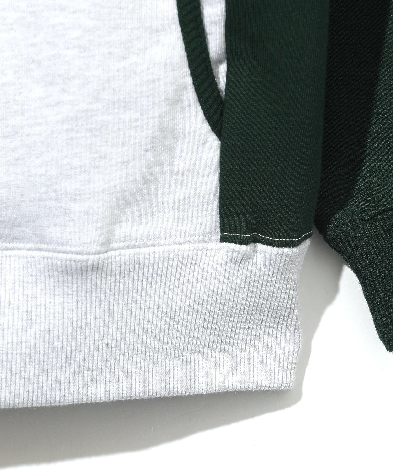 PANELED SWEAT HOODIE