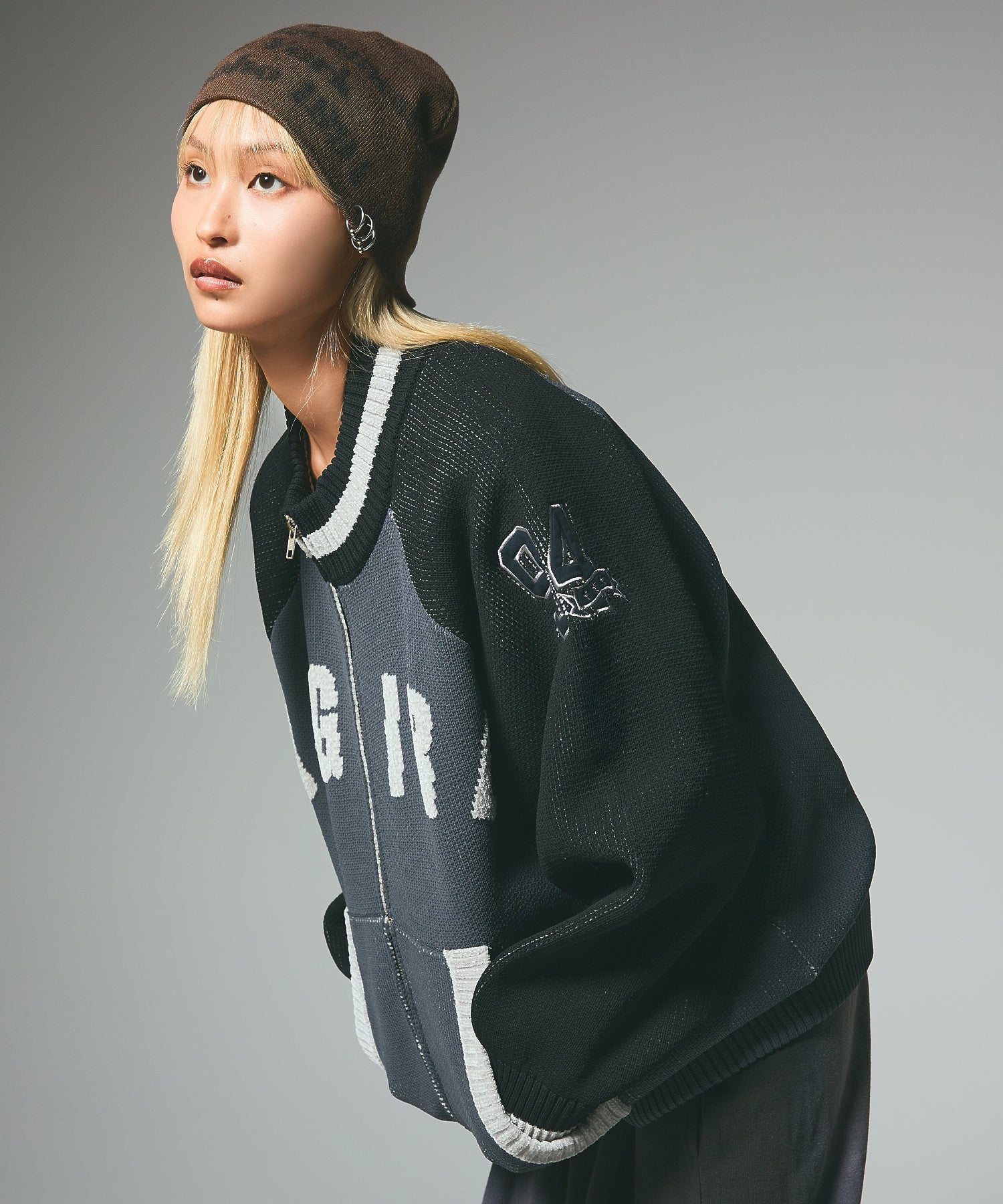 STADIUM KNIT JACKET