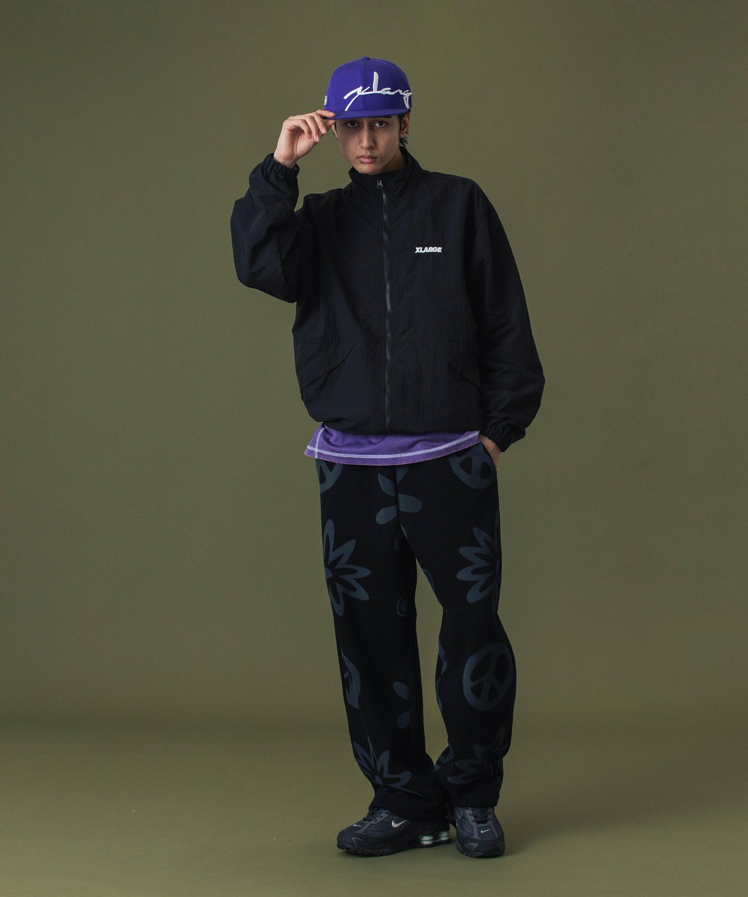 DISTORTION LOGO CAP