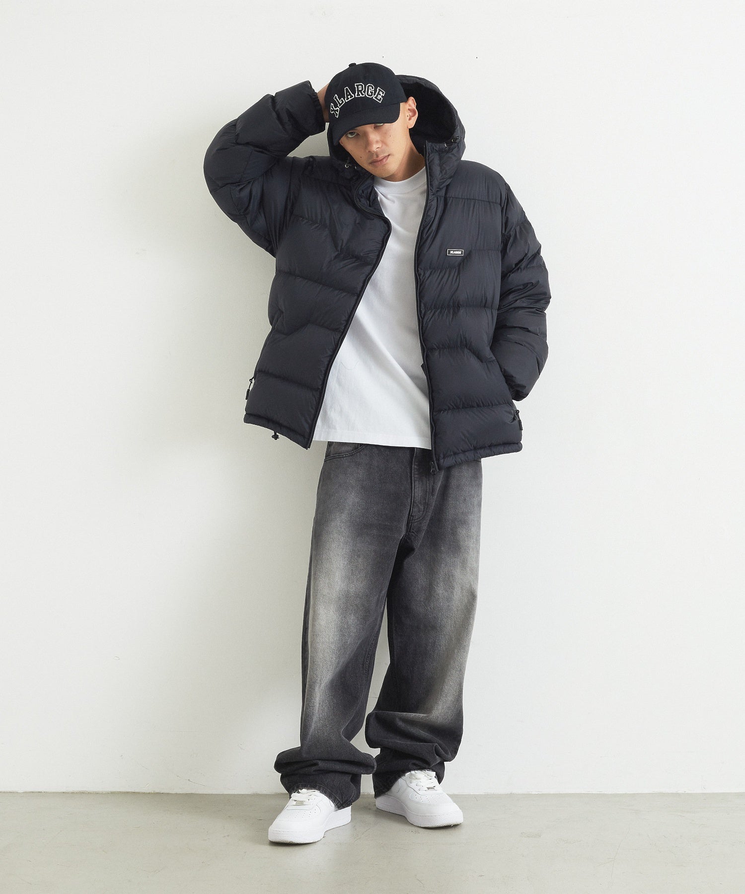 FADED DENIM PANTS