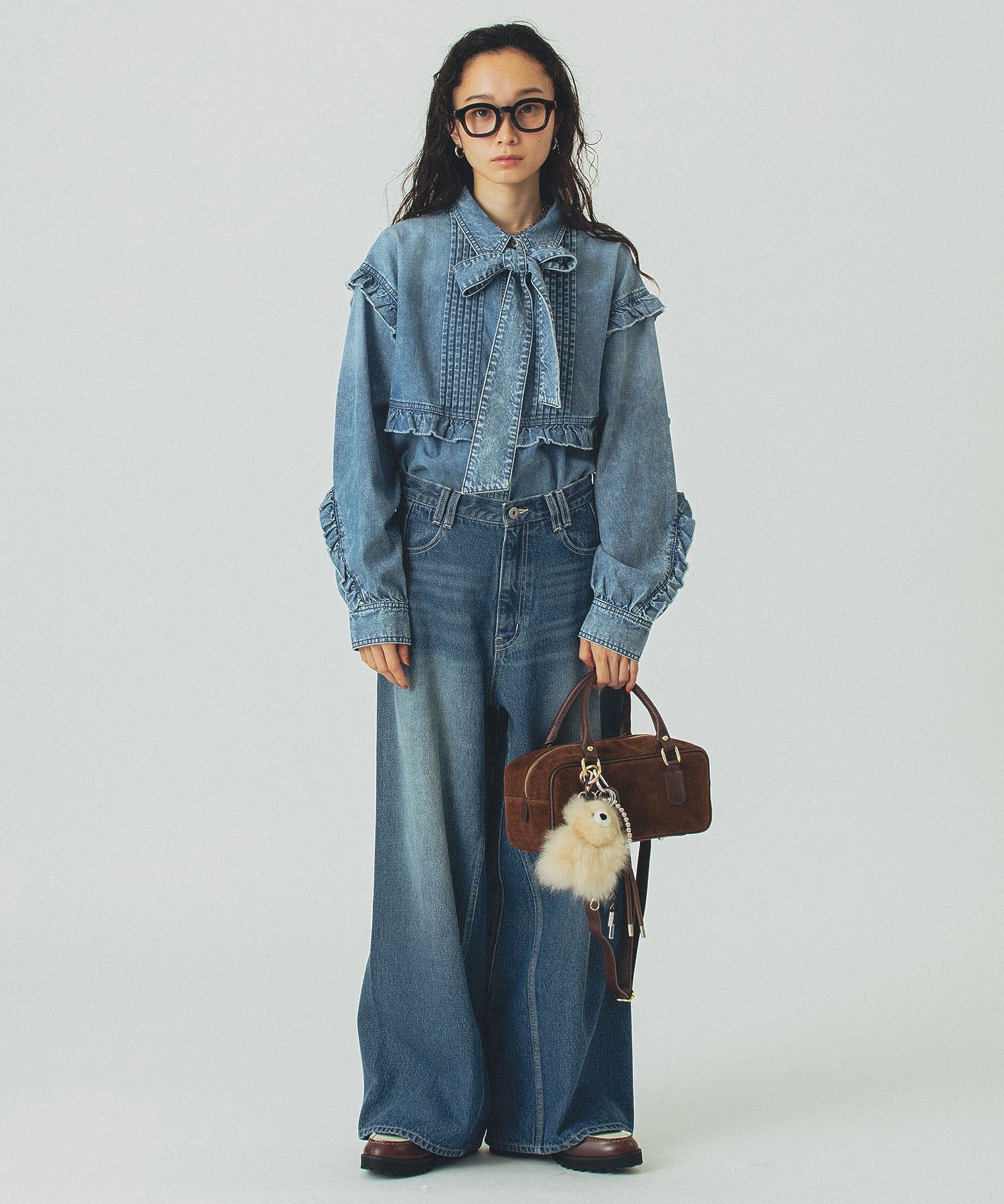 COSY/SMALL BEAR BABY ALPACA KEY RING