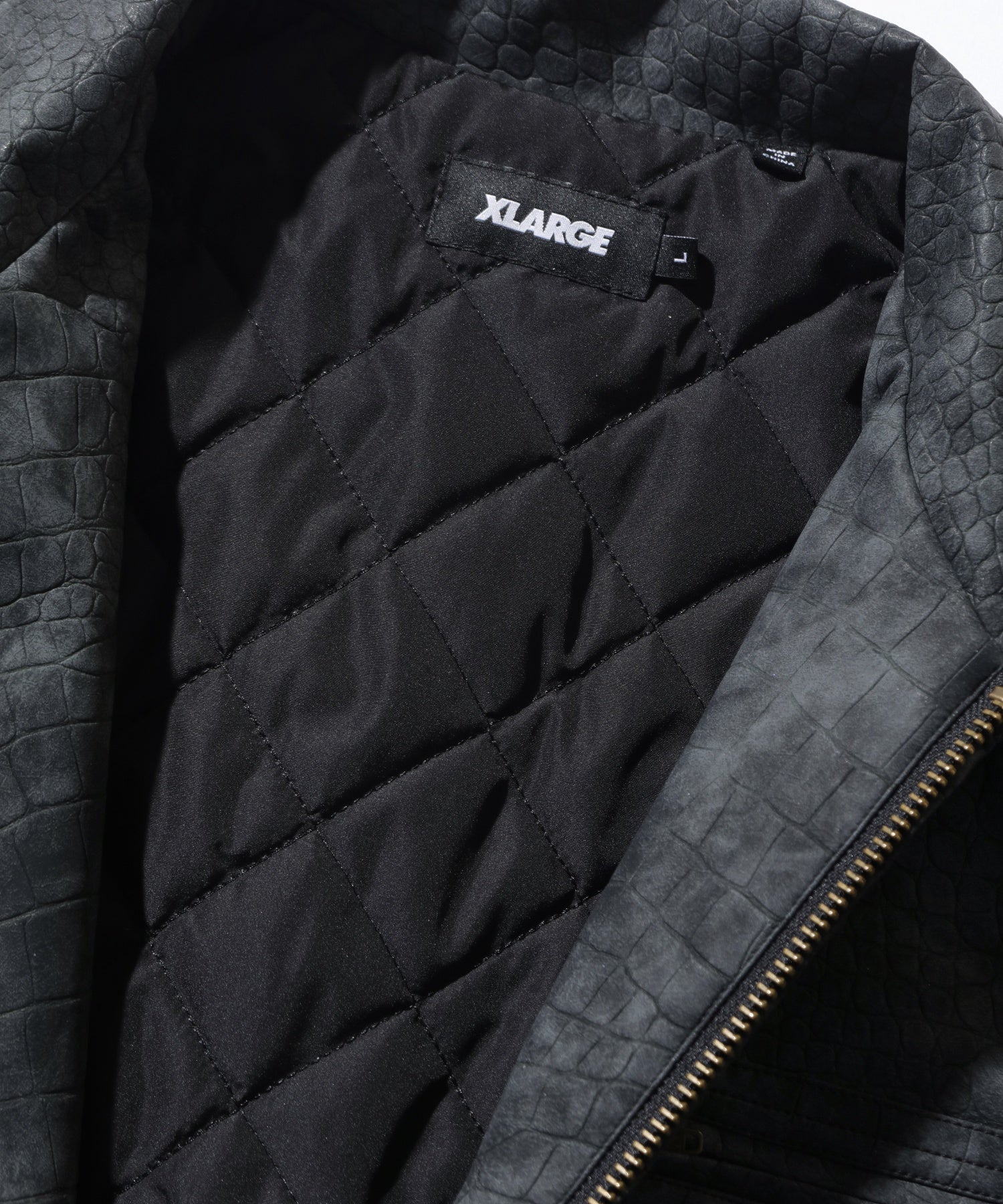 CROC SUEDE JACKET