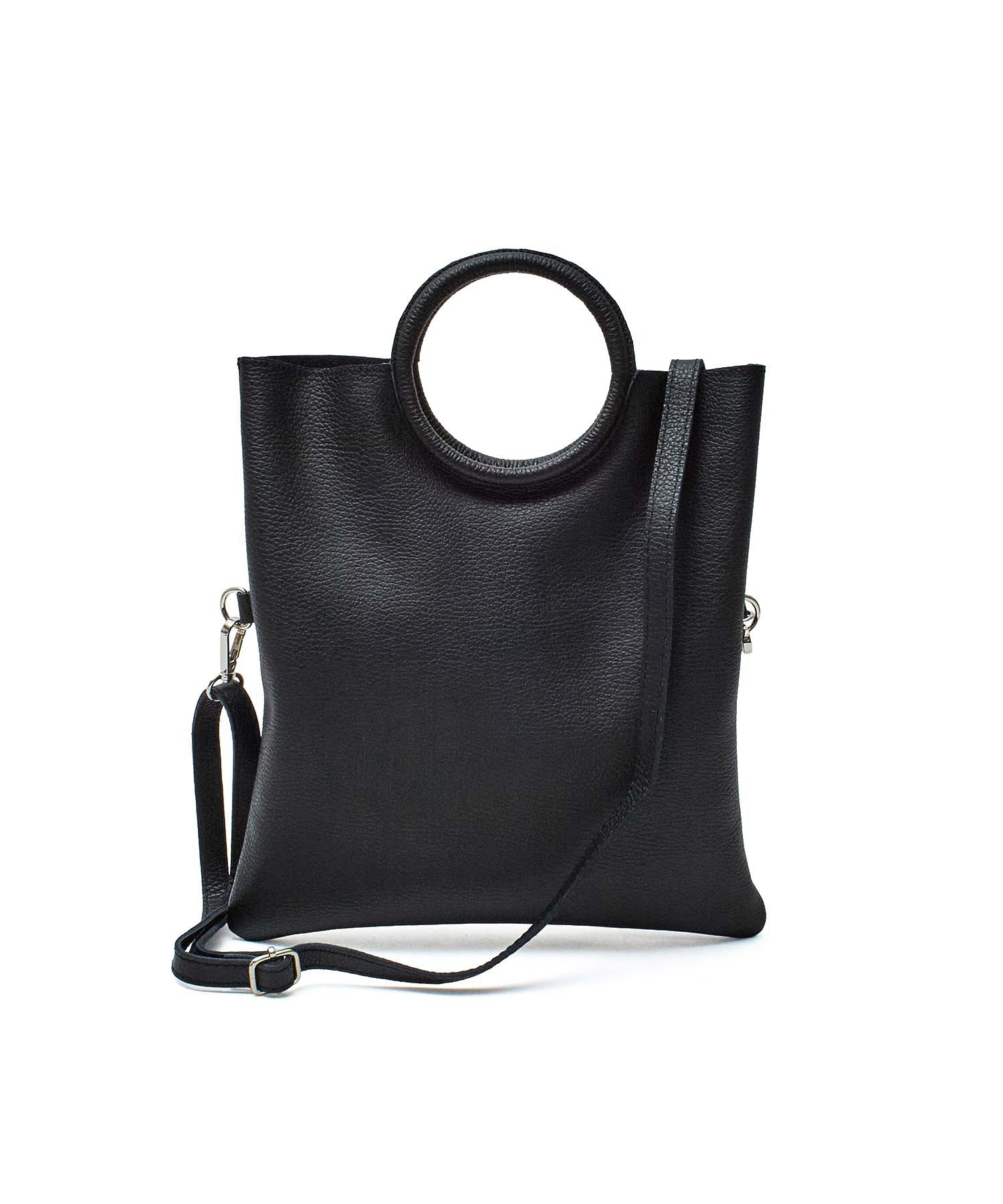 MILLELA FIRENZE/CIRCLE HANDLE SHOLDER BAG