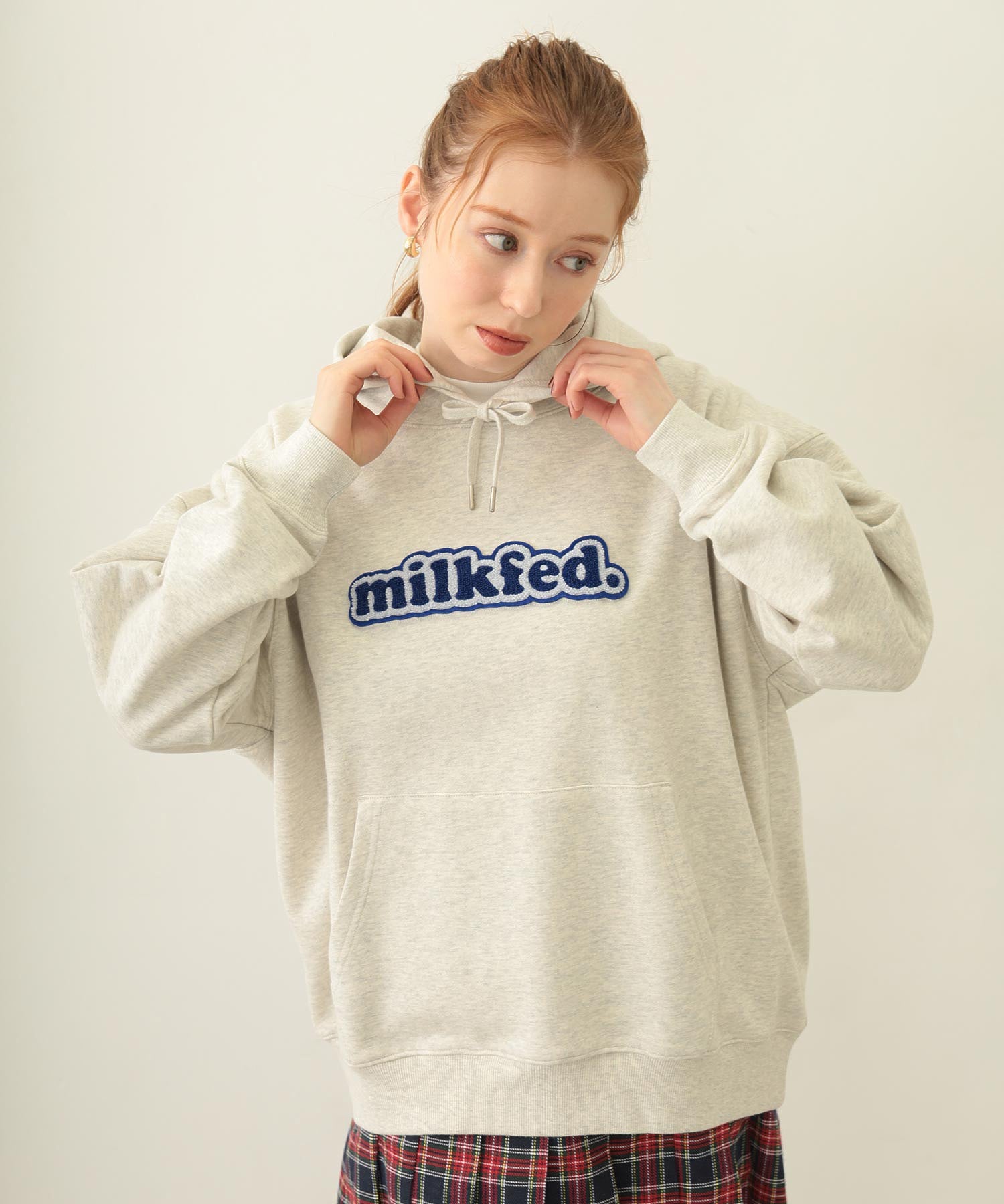 COOPER LOGO WIDE SWEAT HOODIE