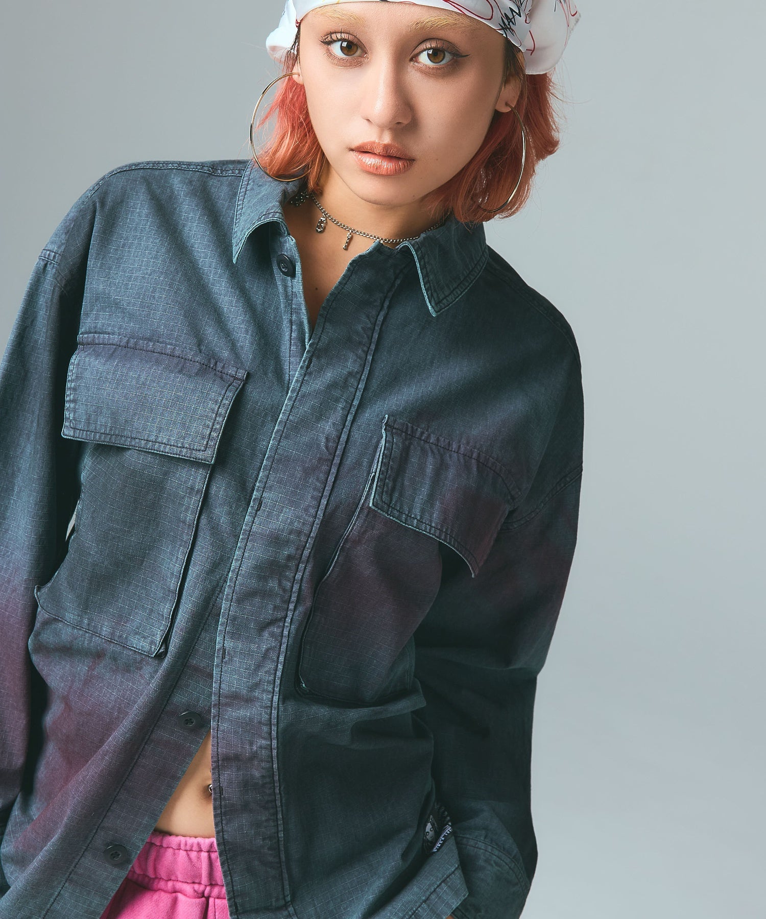 FADED MILITARY SHIRT