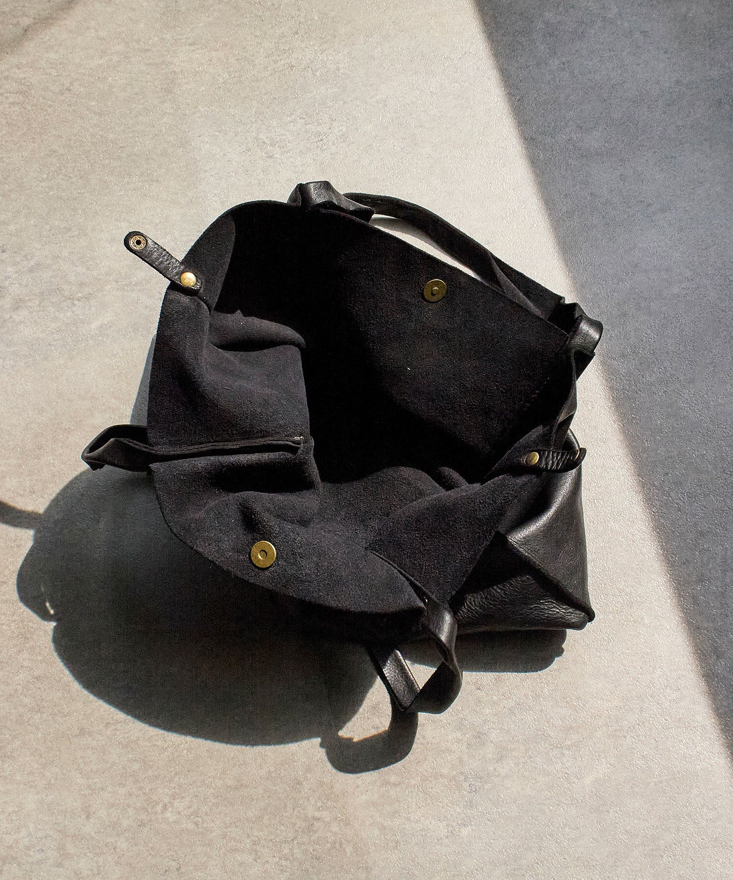 MILLELA FIRENZE/GARMENT DYED TOTER BAG