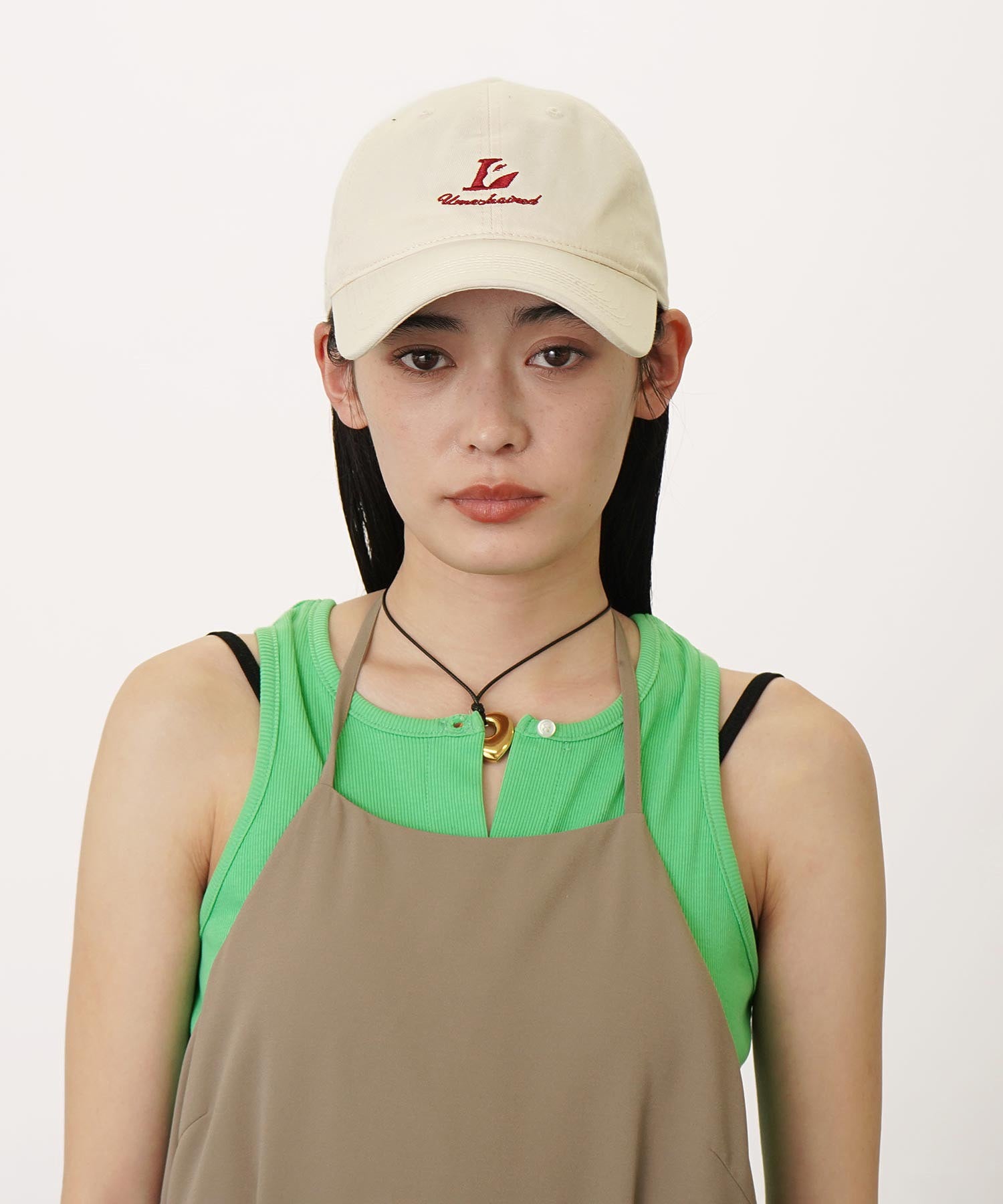 ワンポイントシシュウCAP