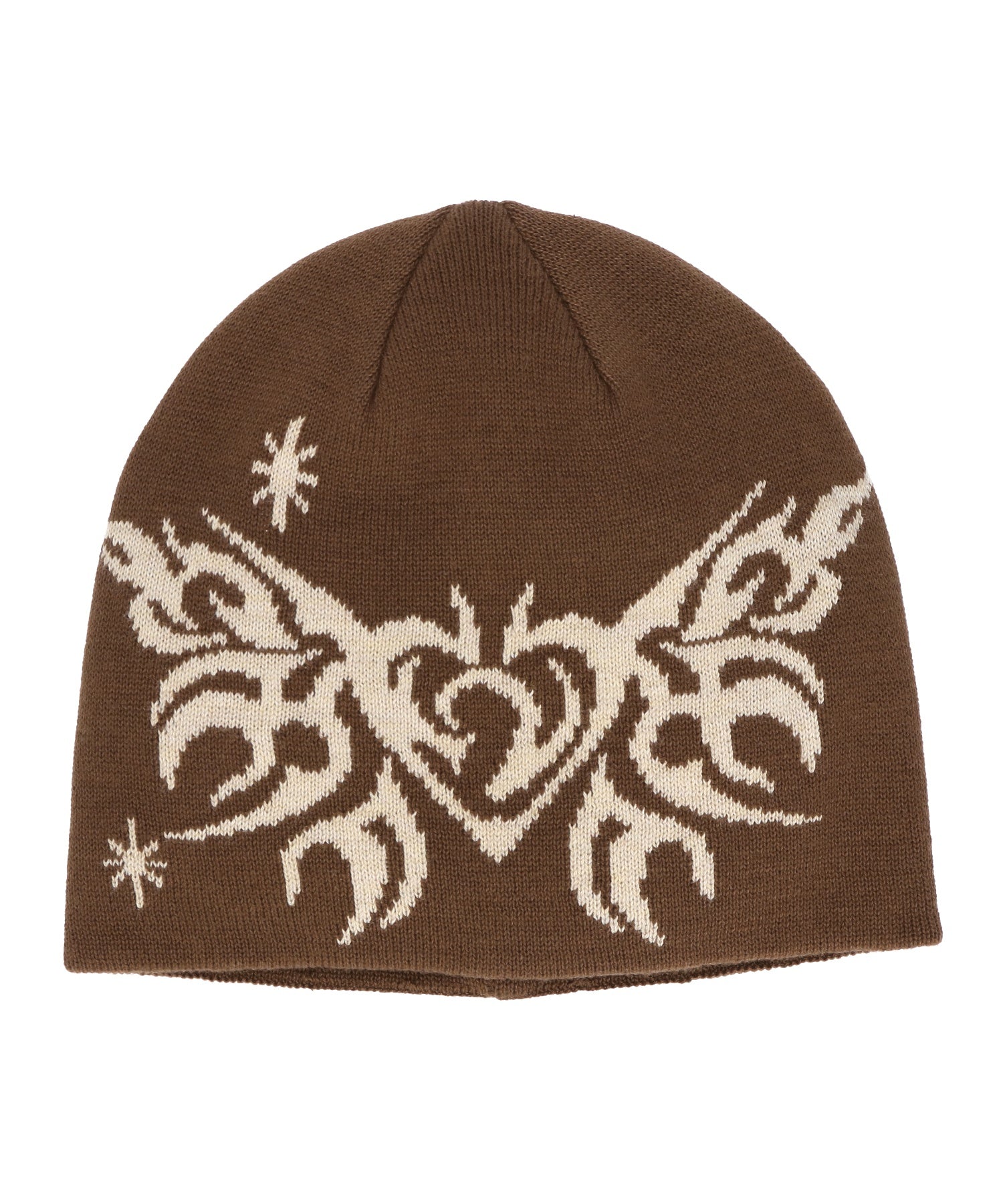 TRIBAL BUTTERFLY JACQUARD BEANIE