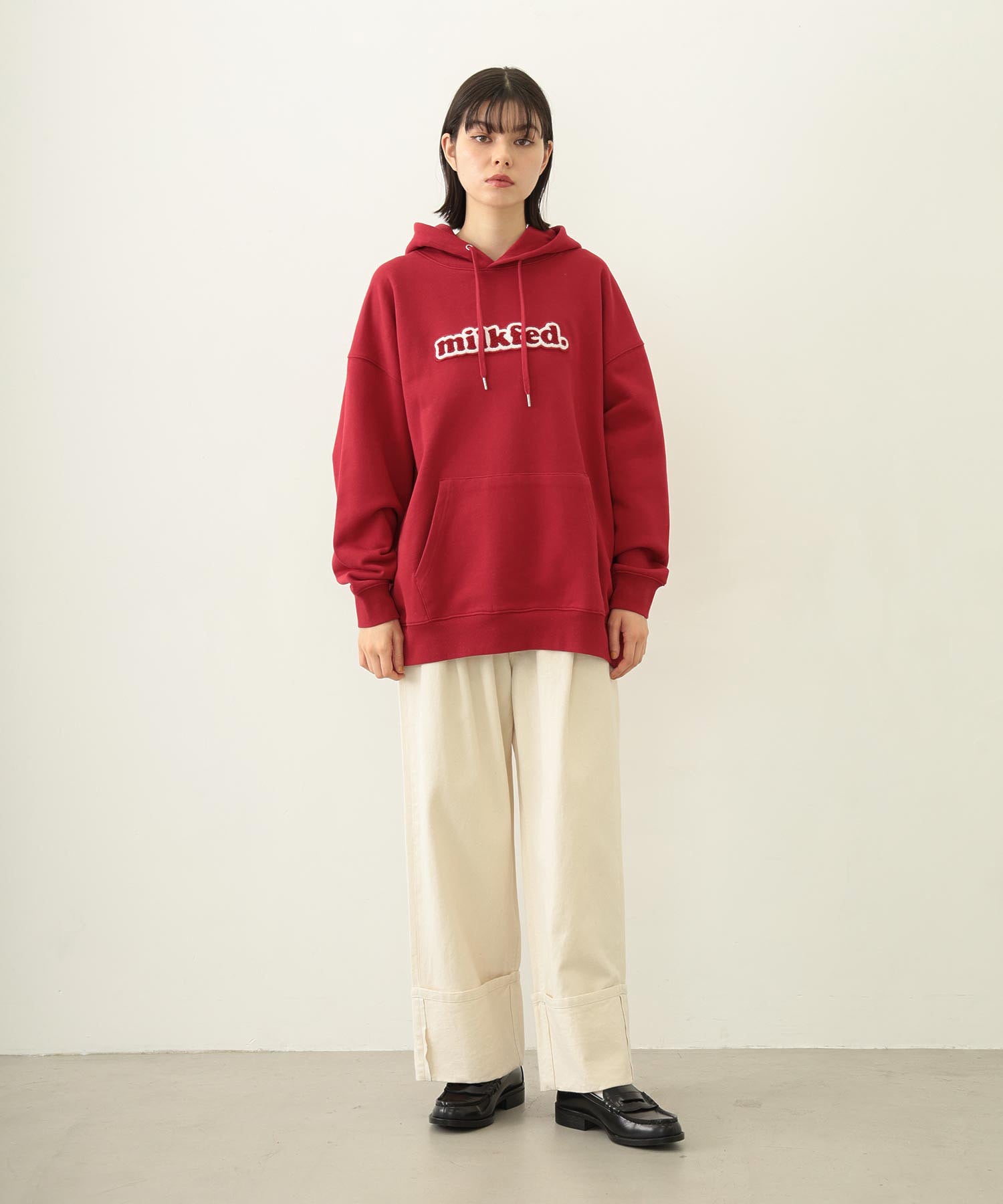 COOPER LOGO WIDE SWEAT HOODIE
