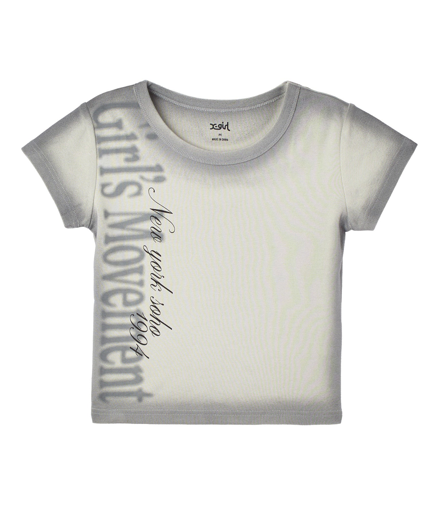 BLURRED SPRAY LOGO S/S BABY TEE