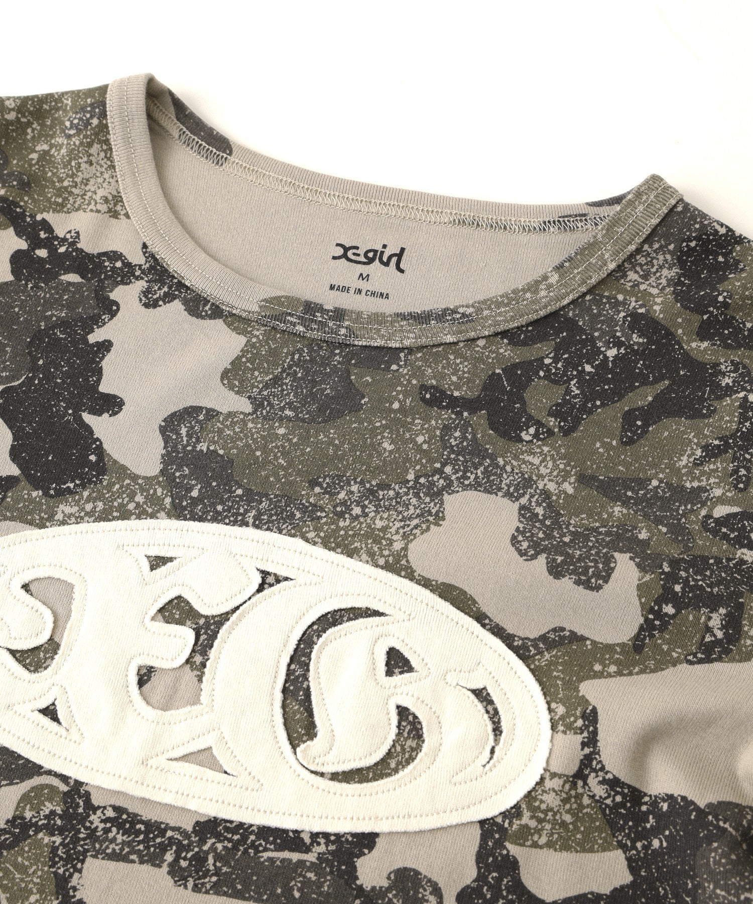 OVAL LOGO PATCH L/S COMPACT TOP