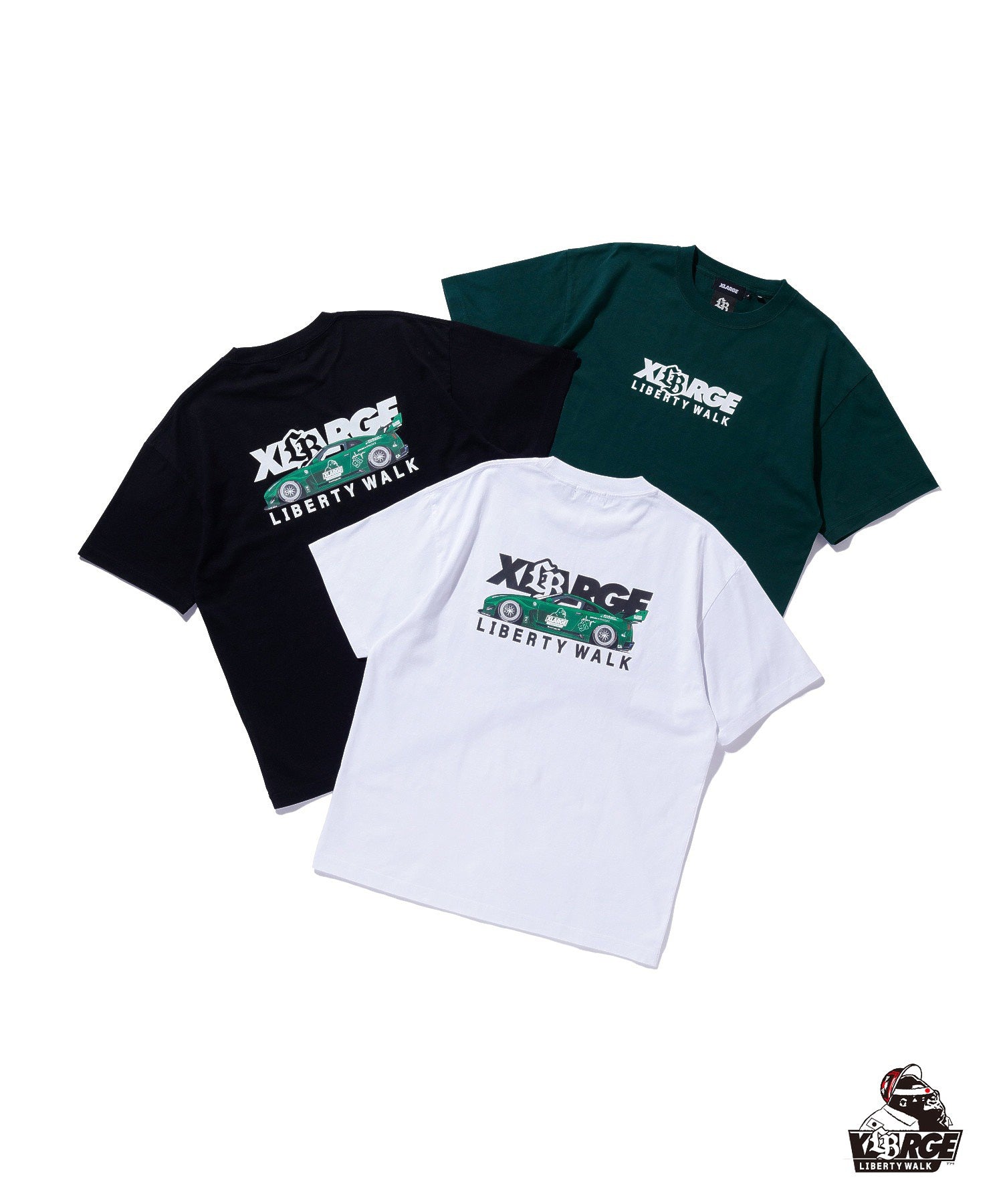 XLARGE×LIBERTY WALK MIX LOGO S/S TEE