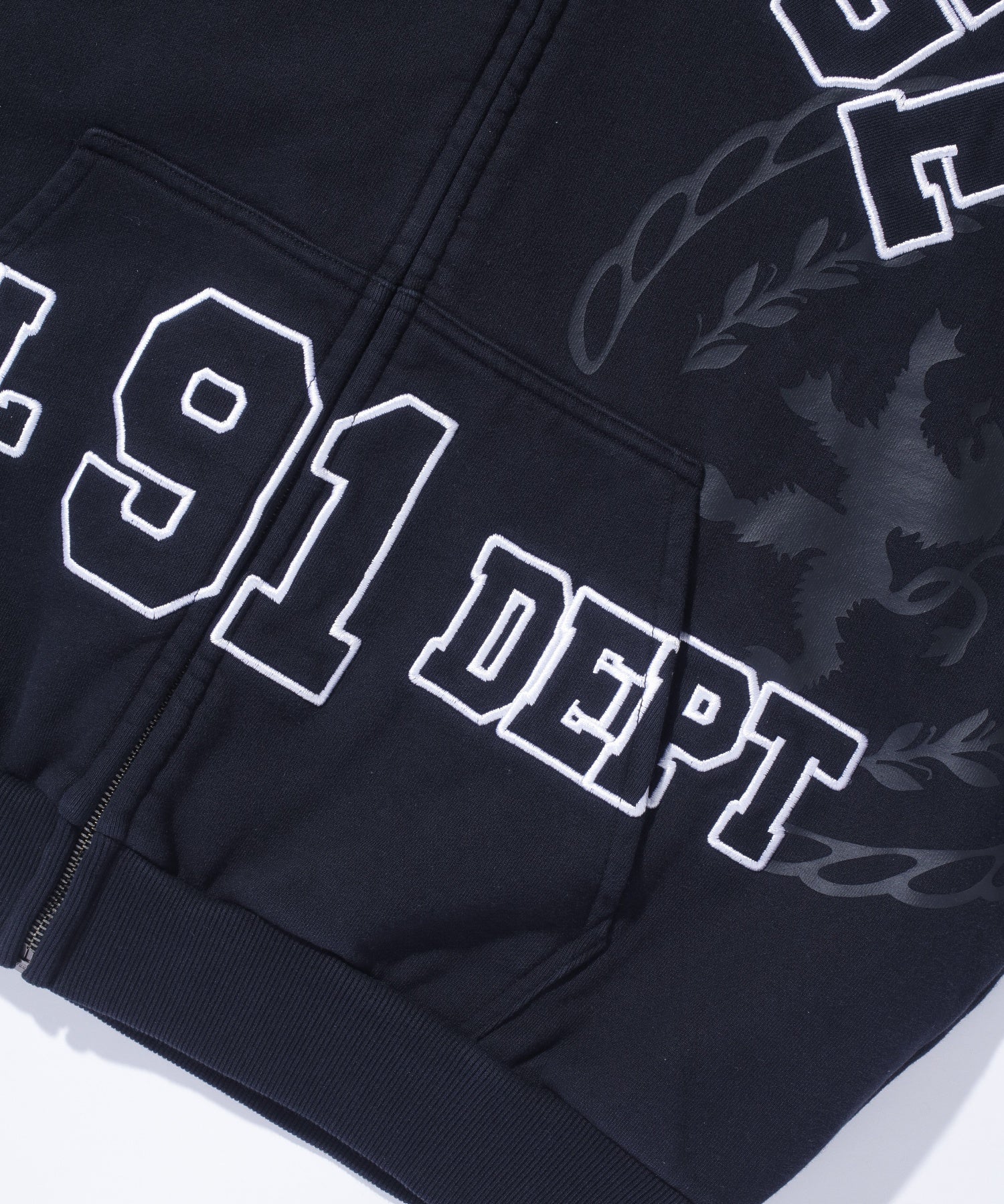 MULTI ZIP HOODED SWEATSHIRT